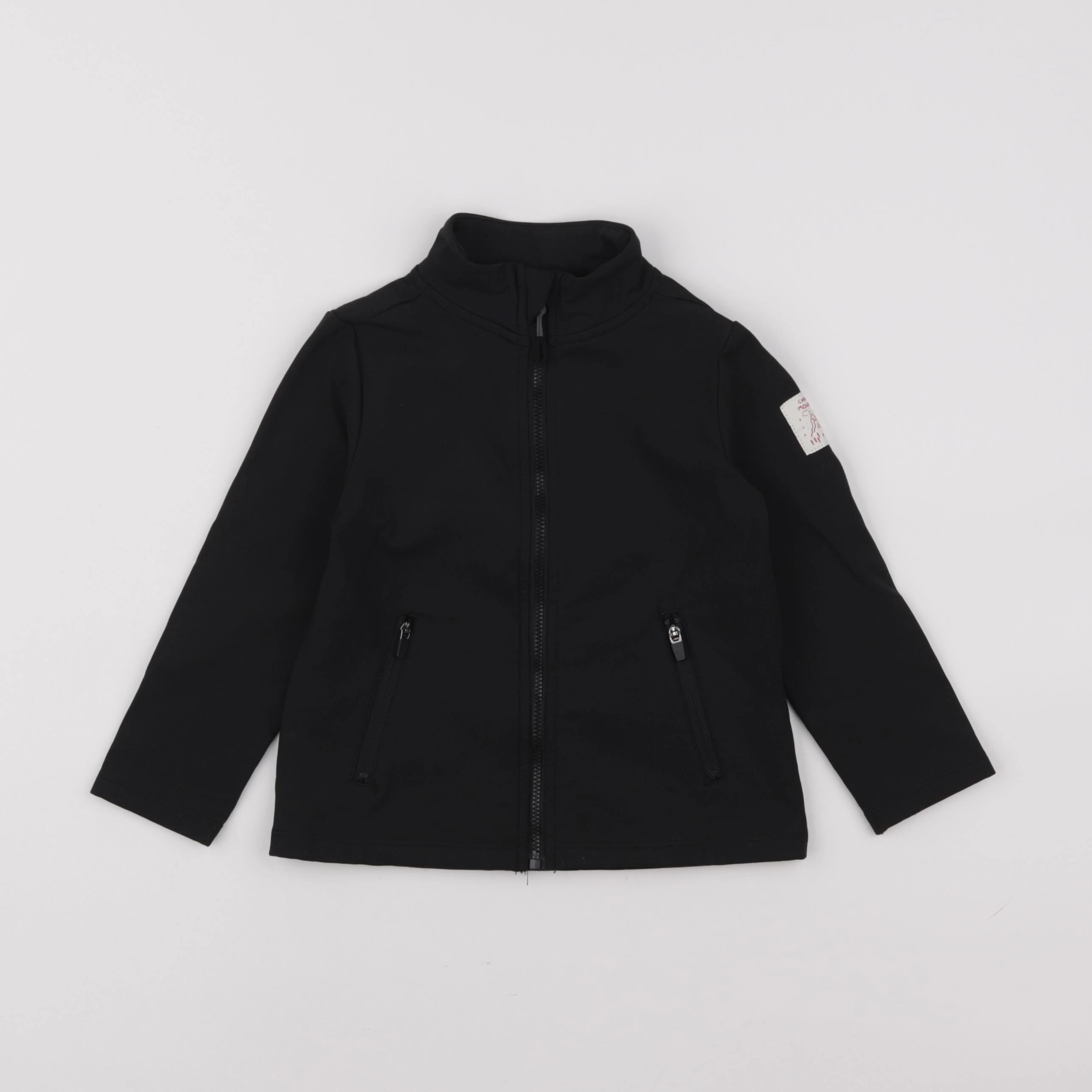 Zara - sweat noir - 18/24 mois