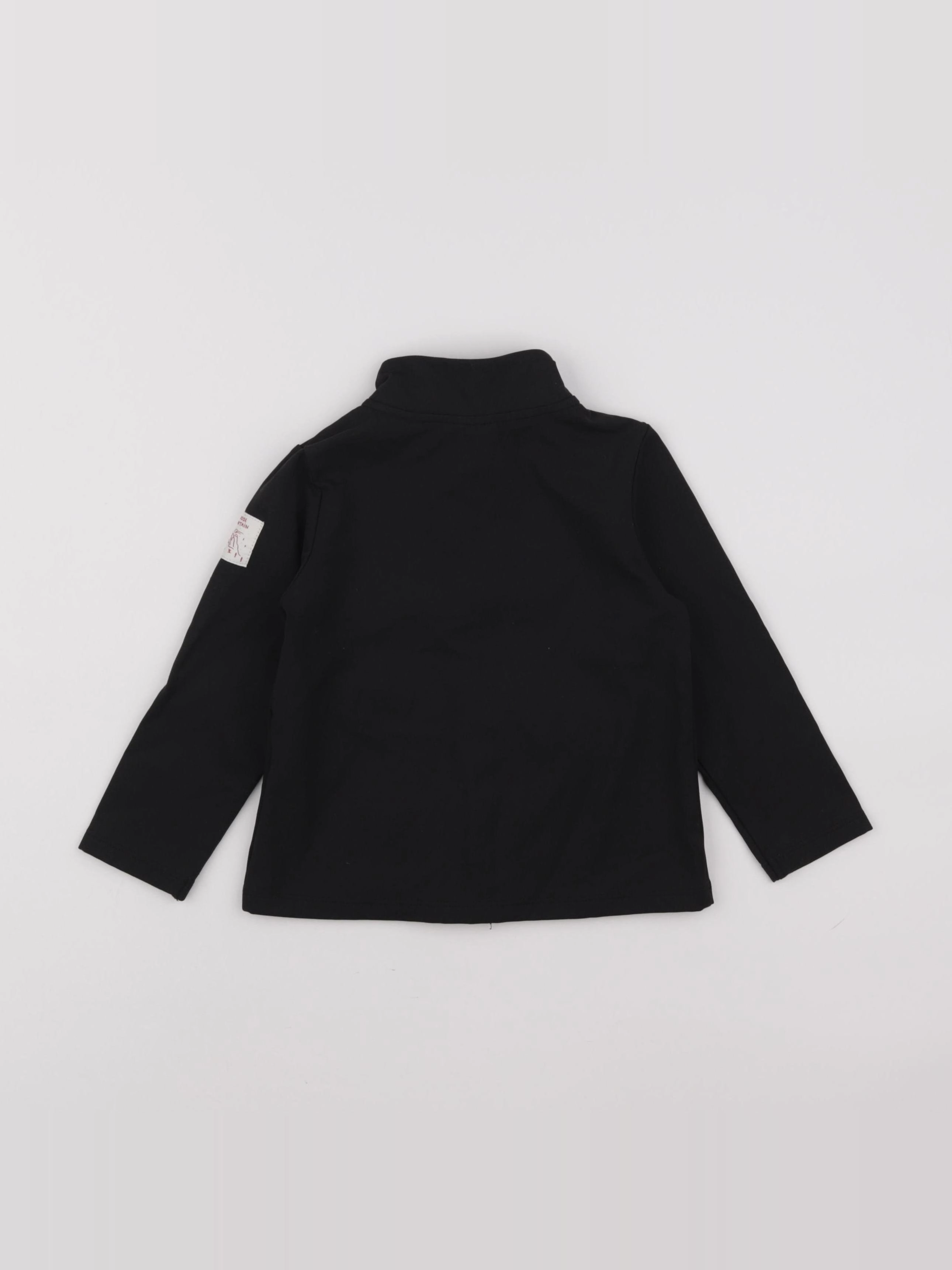 Zara - sweat noir - 18/24 mois