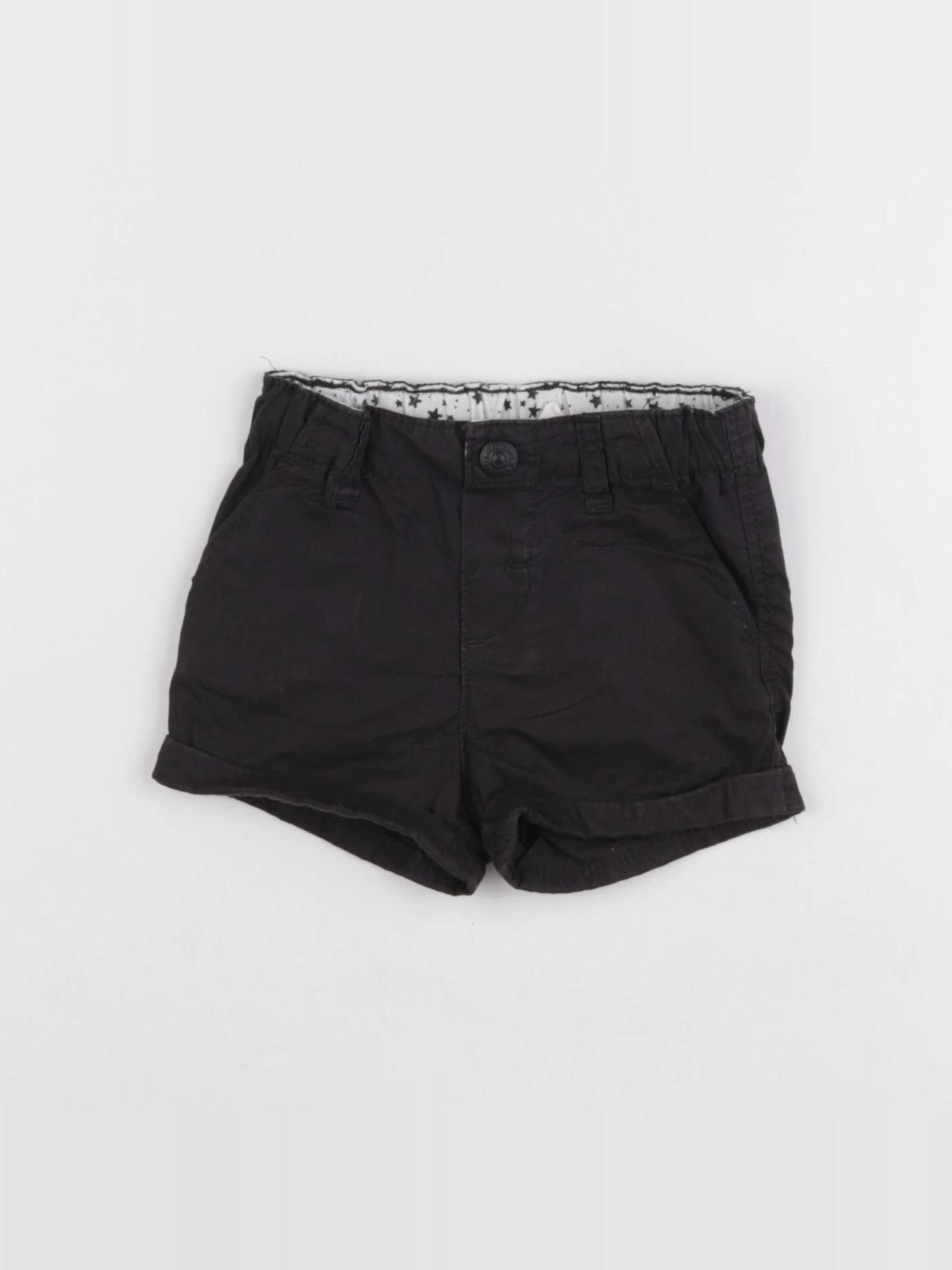 H&M - short marron - 6 mois