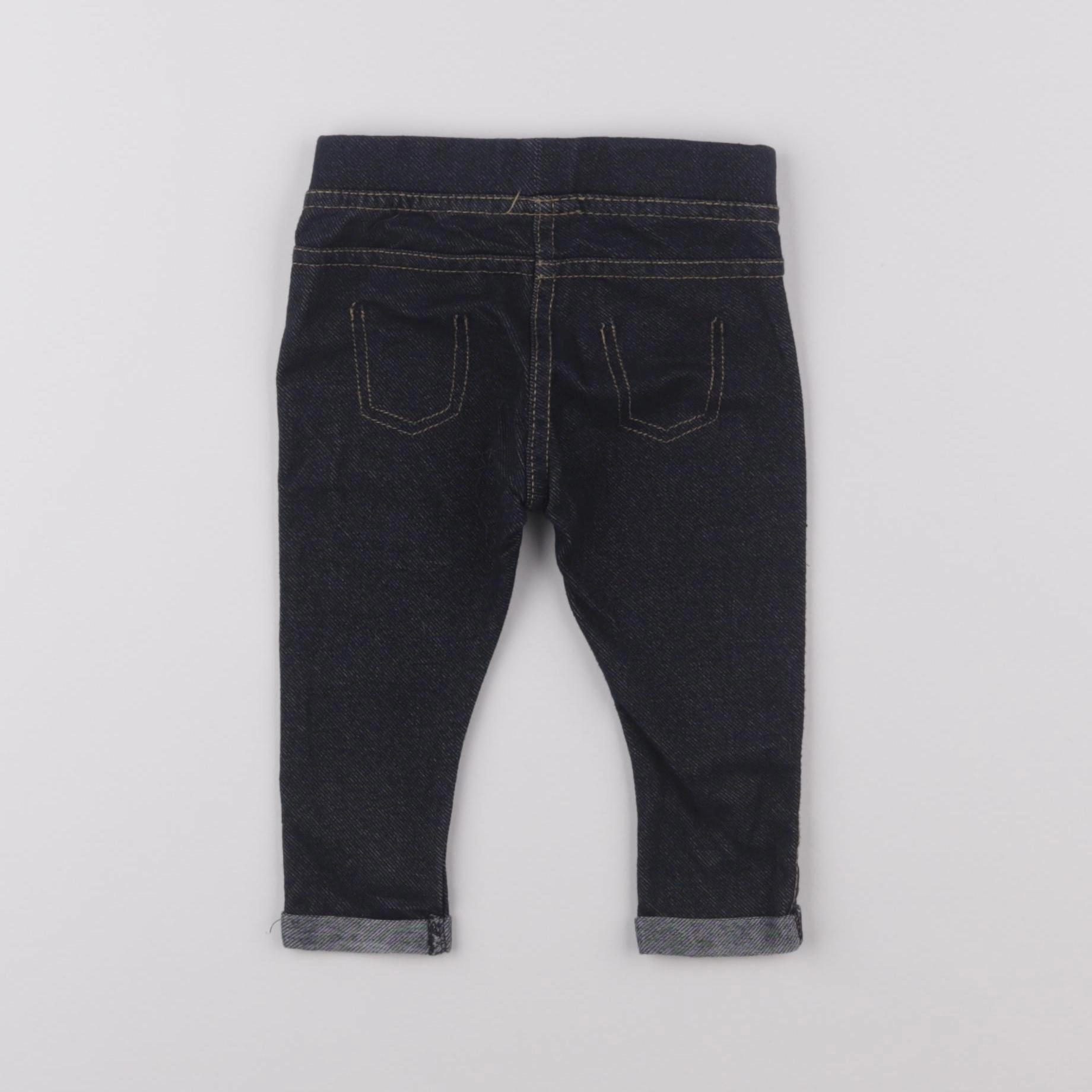 Zara - jegging bleu - 6/9 mois