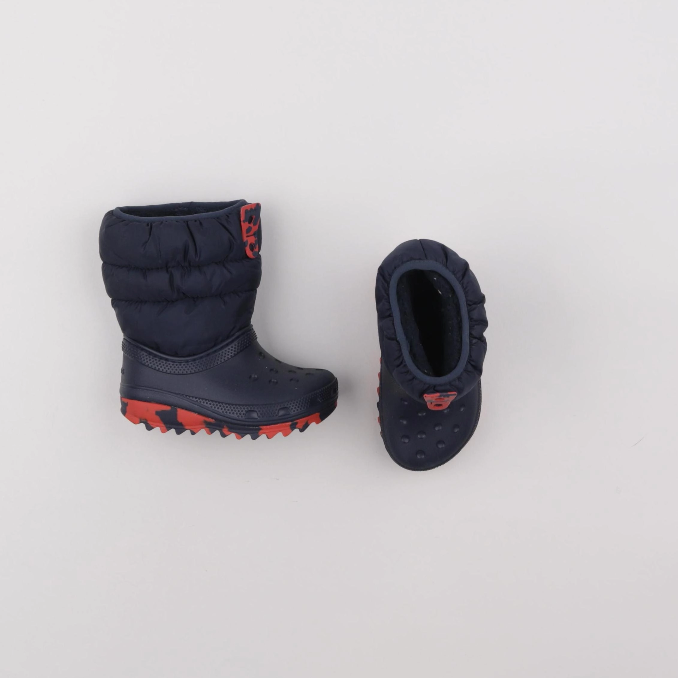 Crocs - bottes de ski bleu - pointure 25