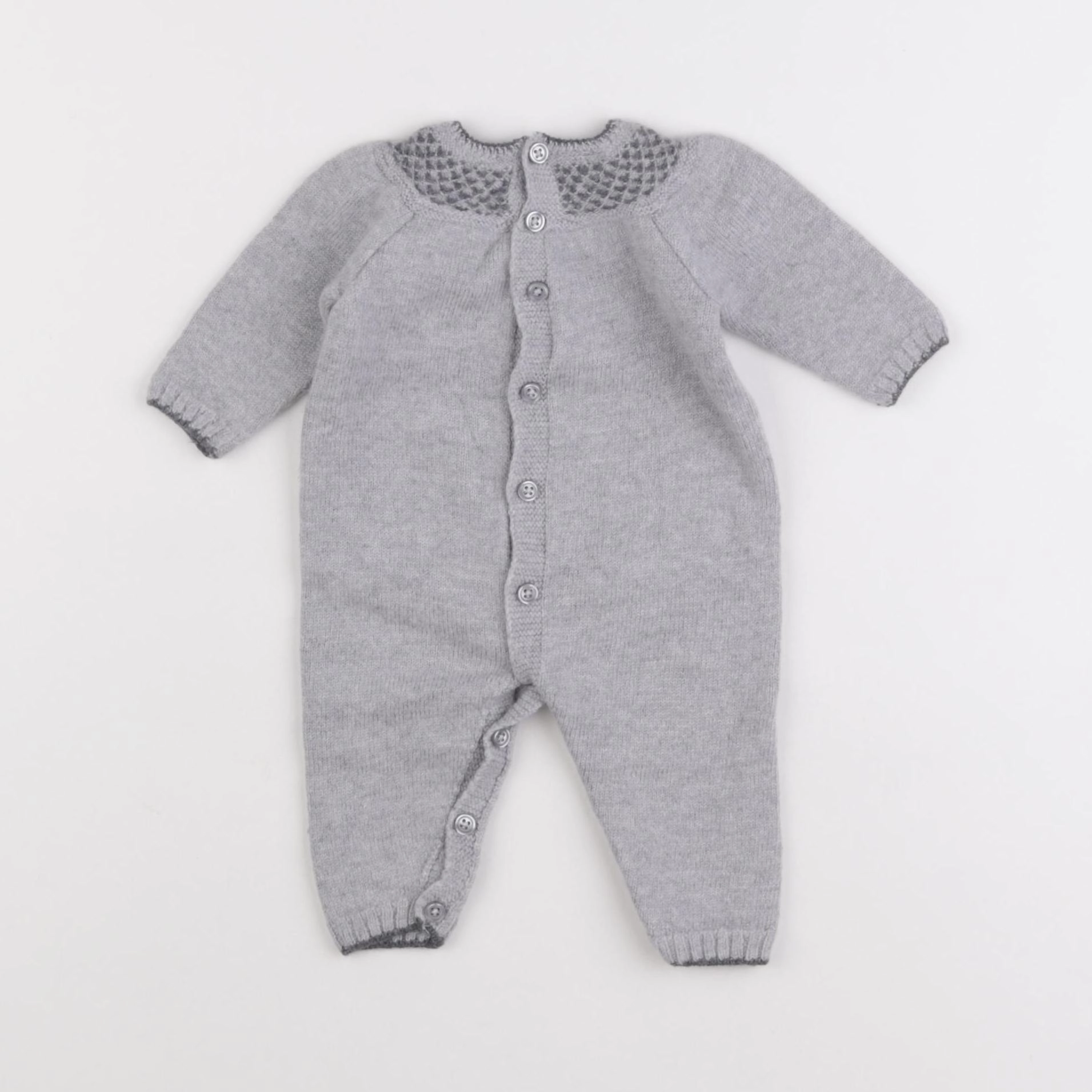 Paz Rodriguez - combinaison gris - 1 mois