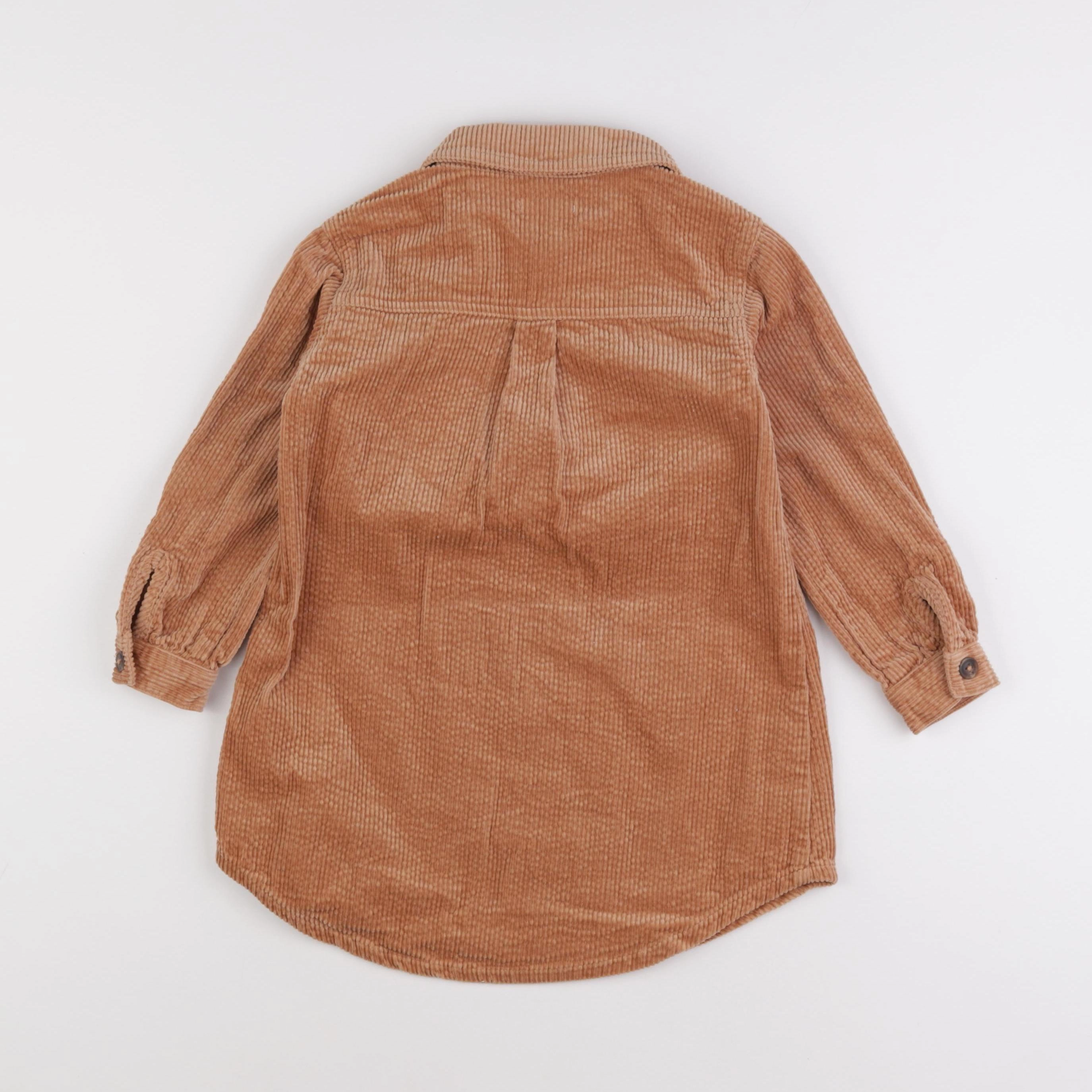 Vertbaudet - robe marron - 5 ans
