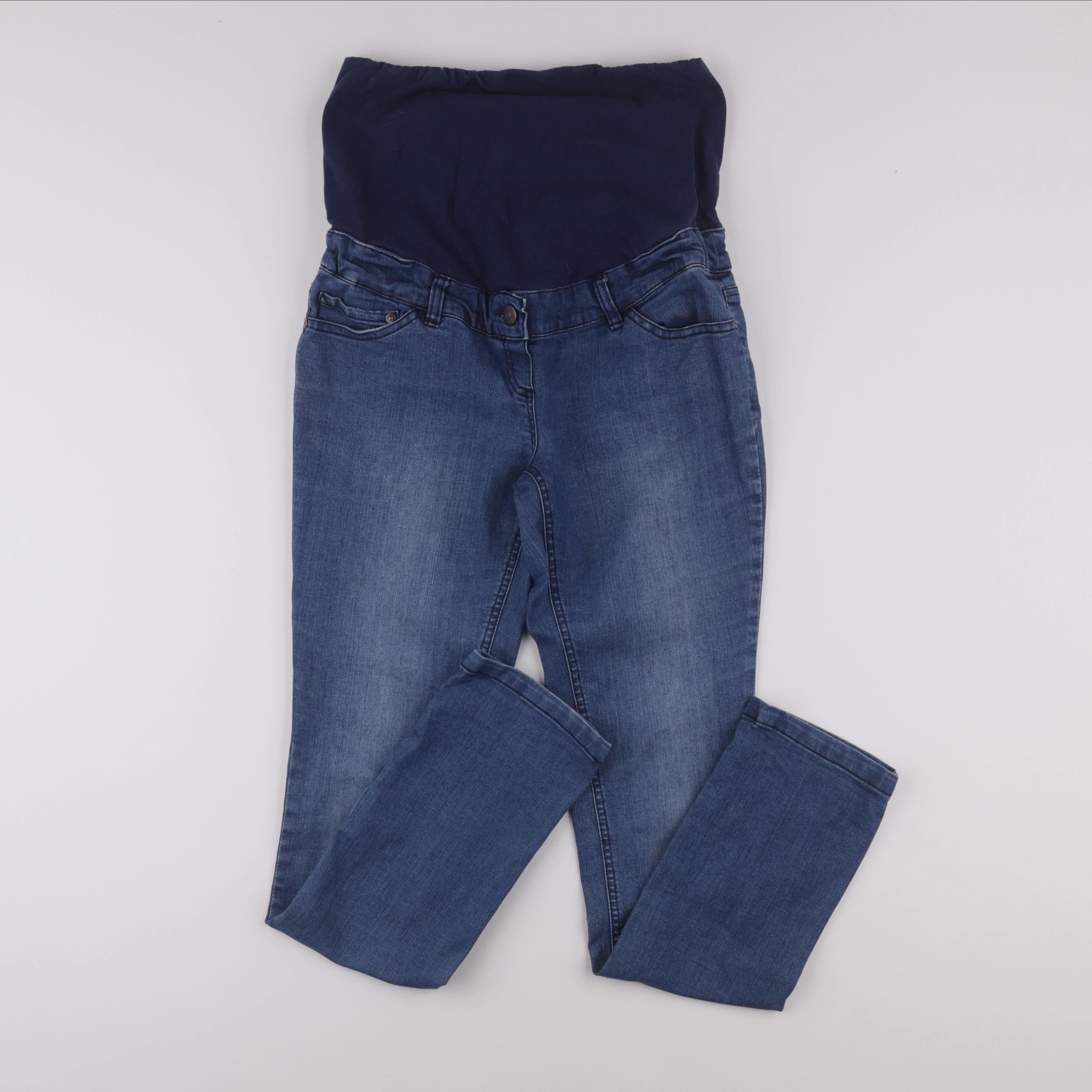 Vertbaudet - jean grossesse bleu - 38