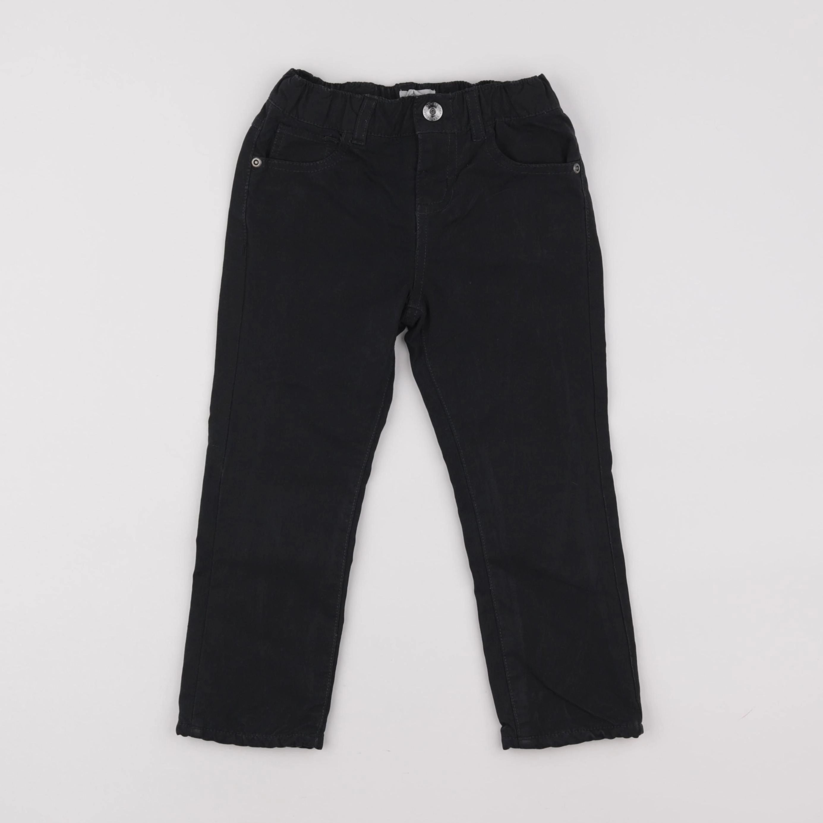 Vertbaudet - pantalon noir - 4 ans