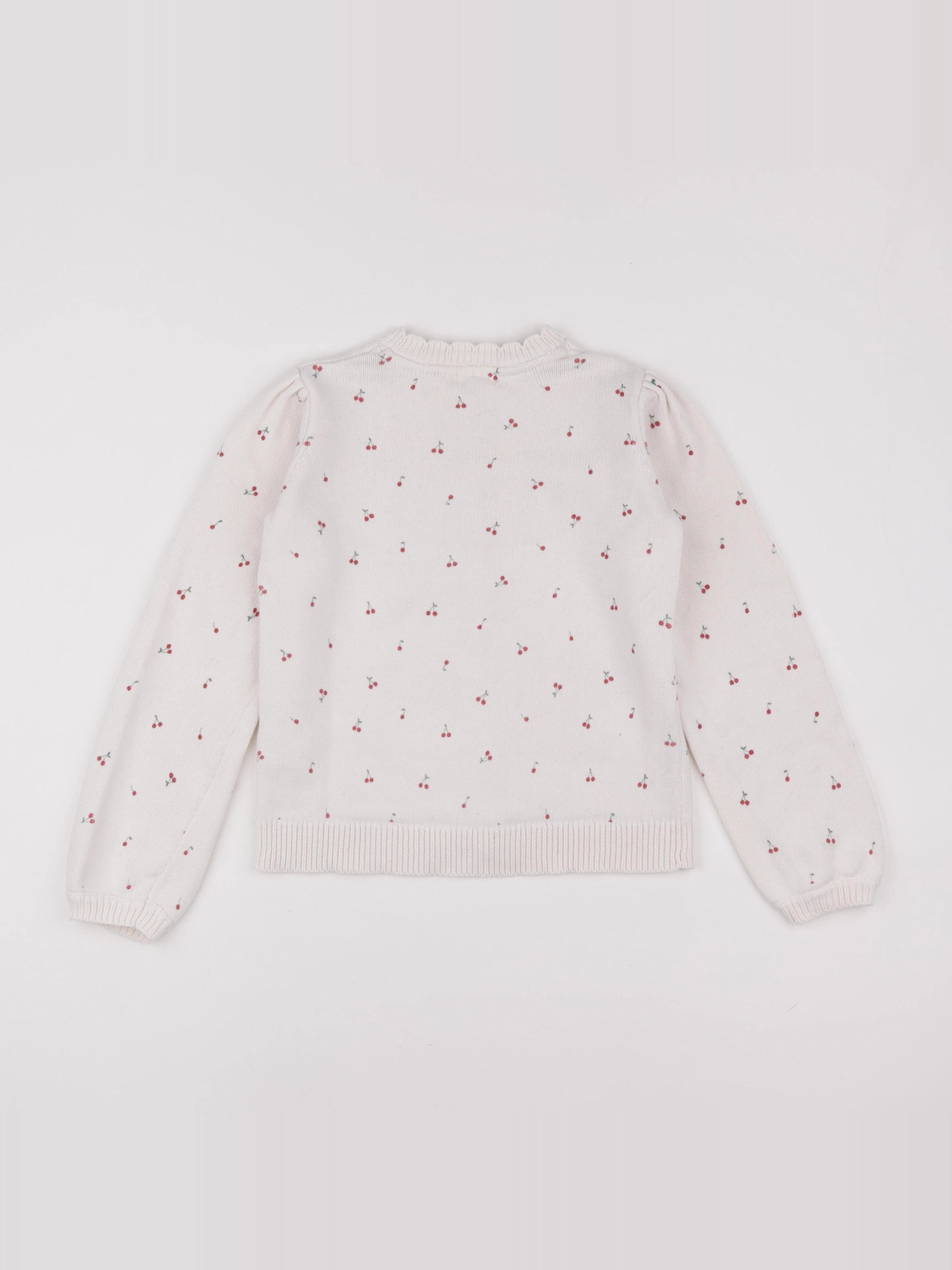 Vertbaudet - gilet blanc - 10 ans