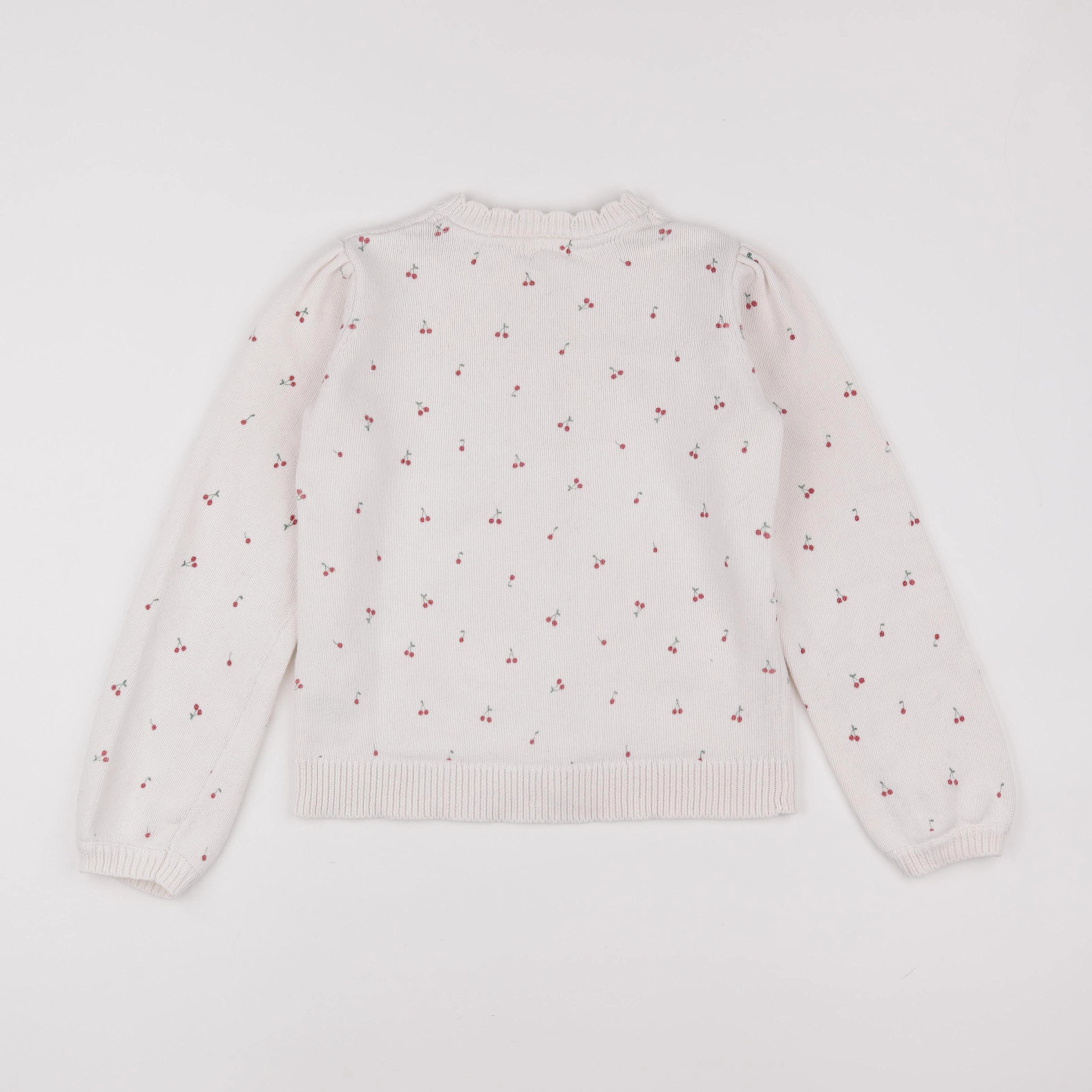 Vertbaudet - gilet blanc - 10 ans