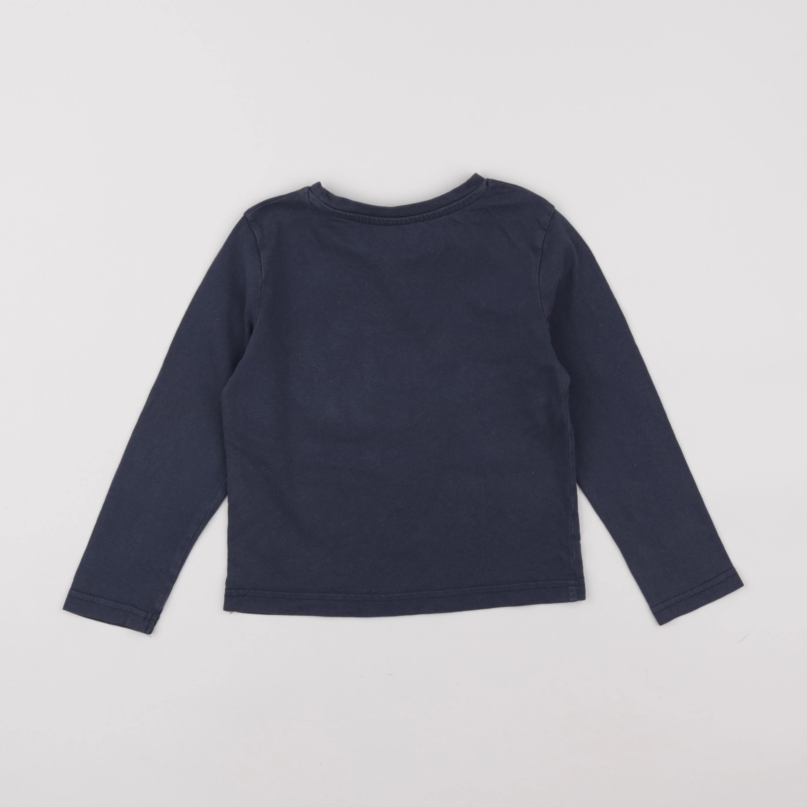 Vertbaudet - tee-shirt bleu - 4 ans