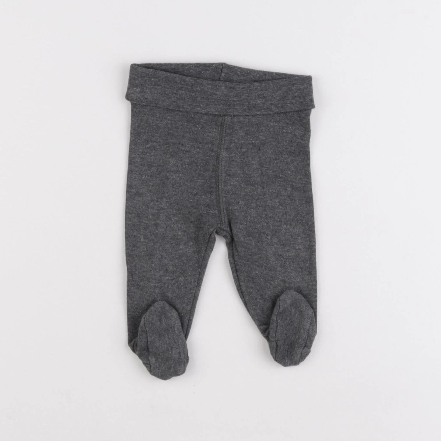 H&M - legging gris - 0/1 mois