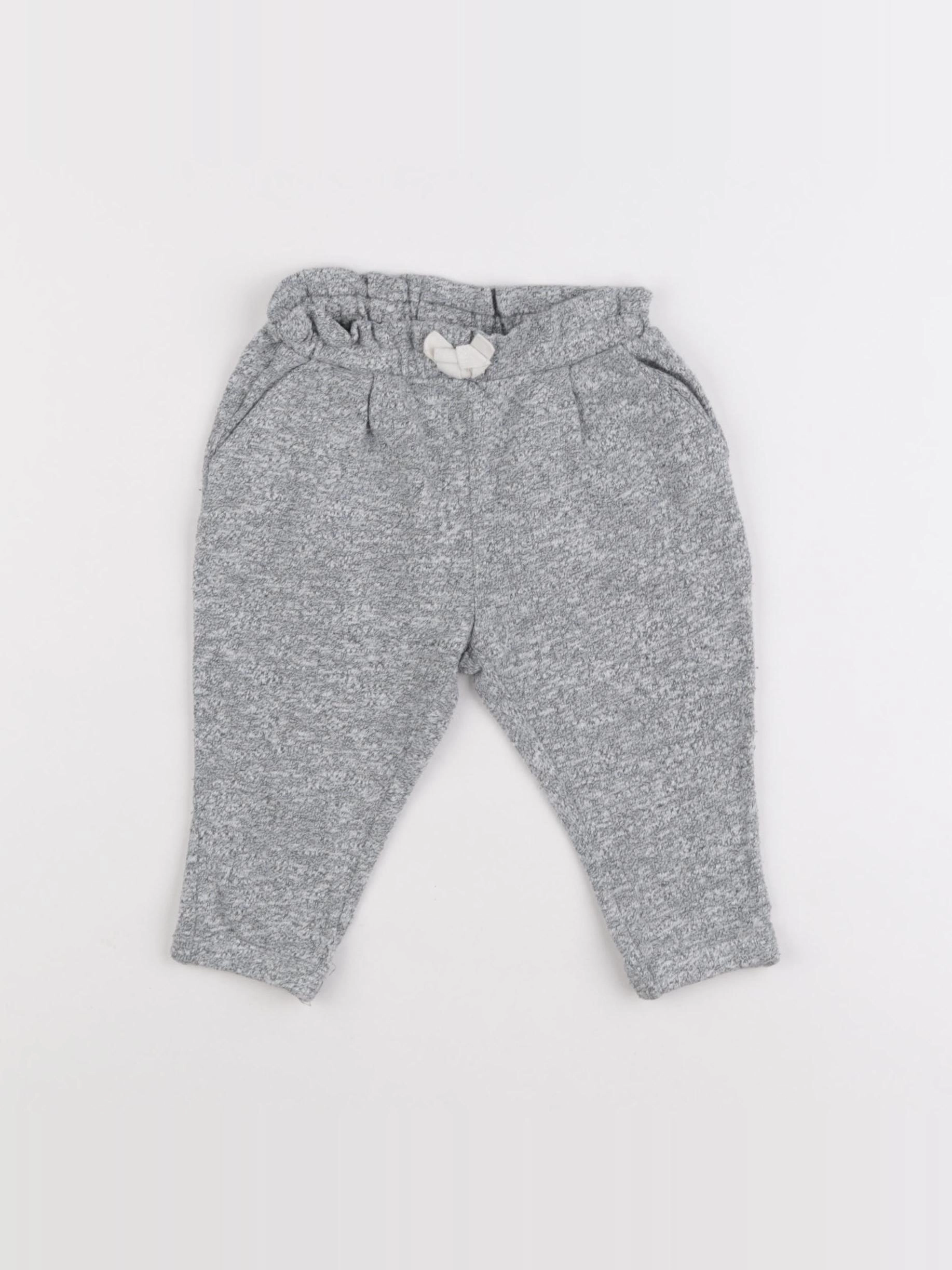 GAP - jogging gris - 6/12 mois