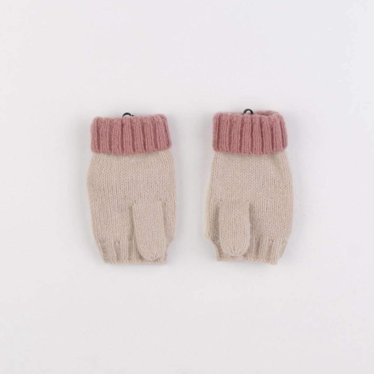 Vertbaudet - gants rose - 4/6 ans