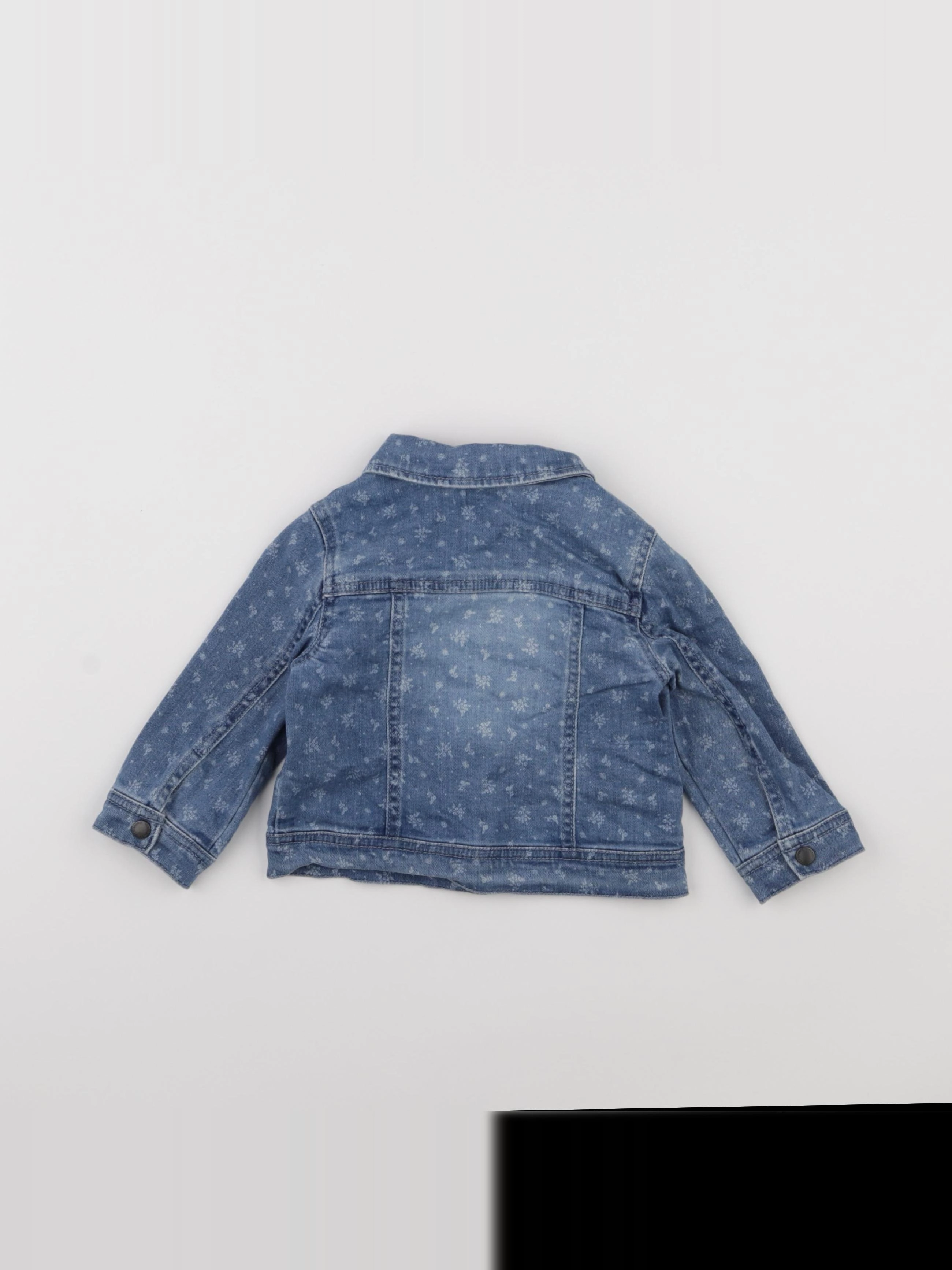 Vertbaudet - veste bleu - 12 mois