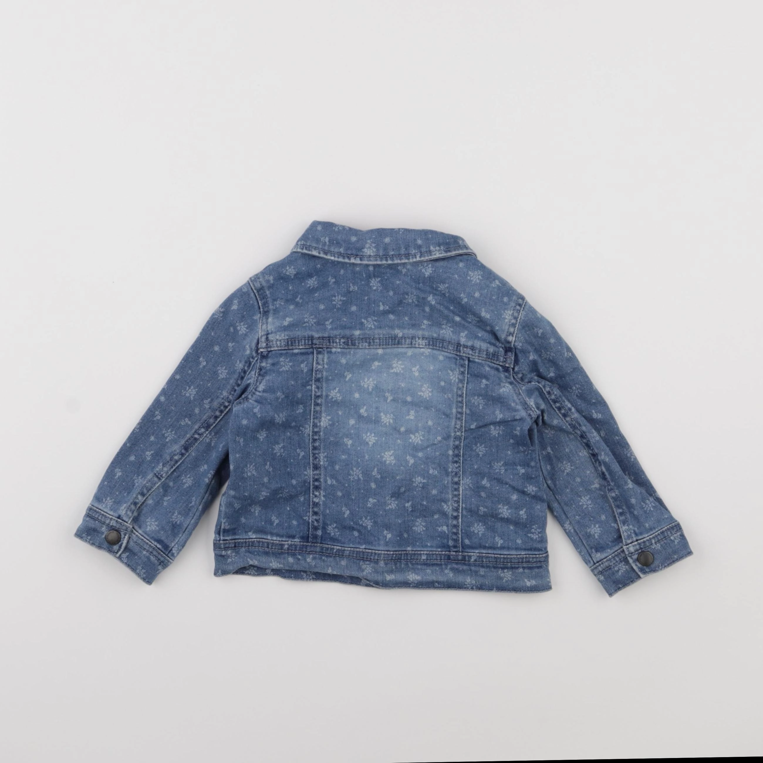 Vertbaudet - veste bleu - 12 mois