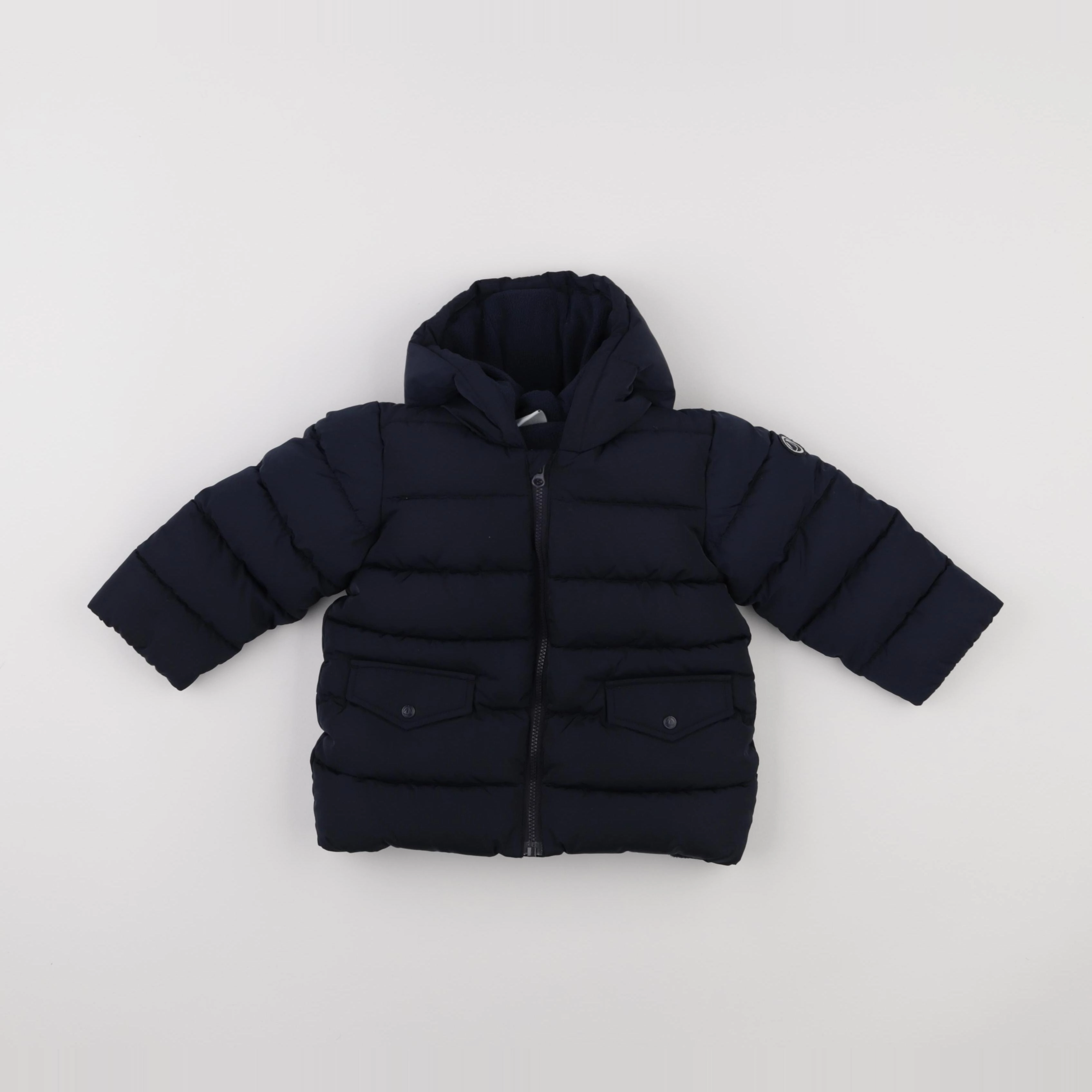 Petit Bateau - doudoune bleu - 18 mois