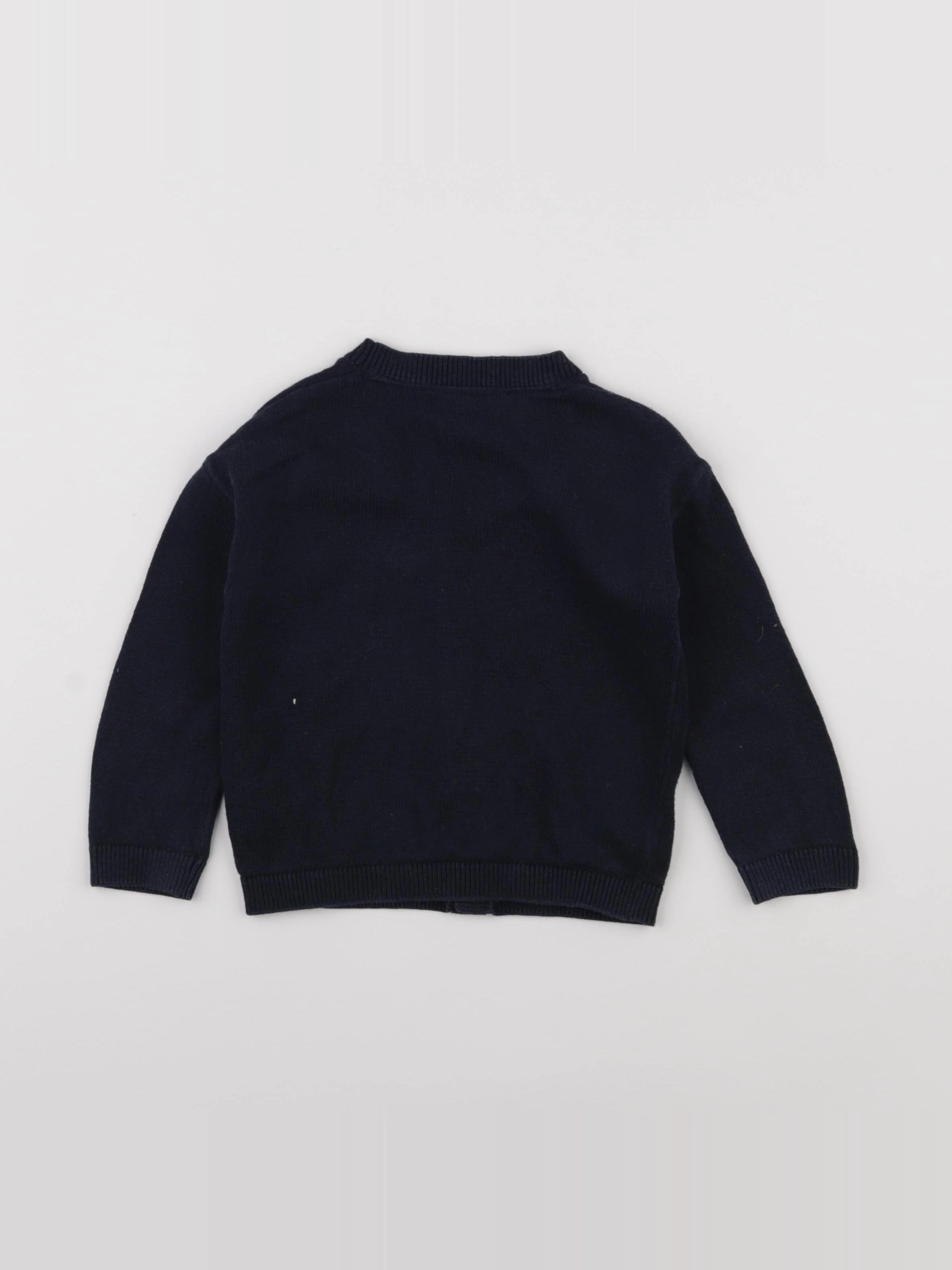 H&M - gilet bleu - 12/18 mois