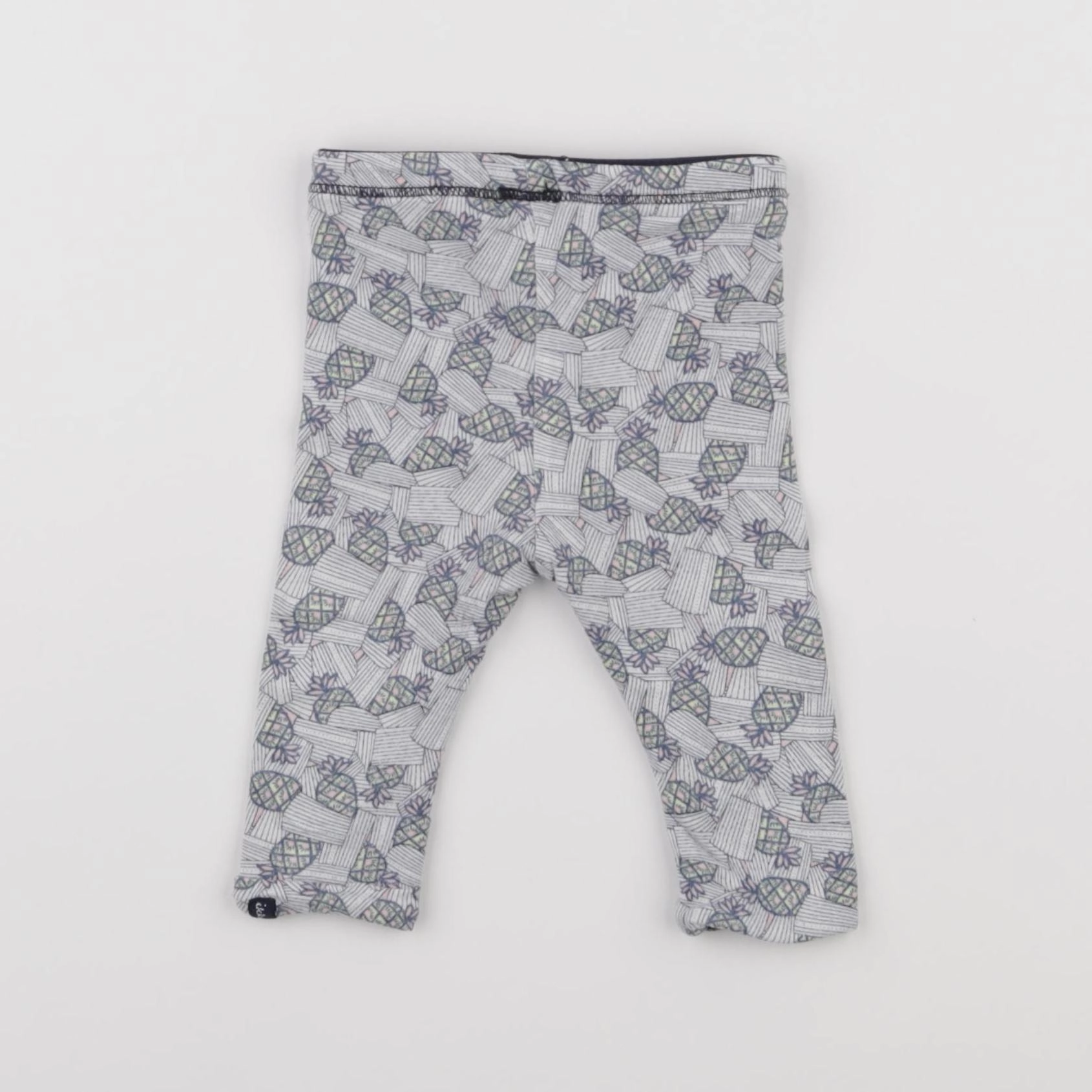 IKKS - legging blanc, bleu - 3 mois