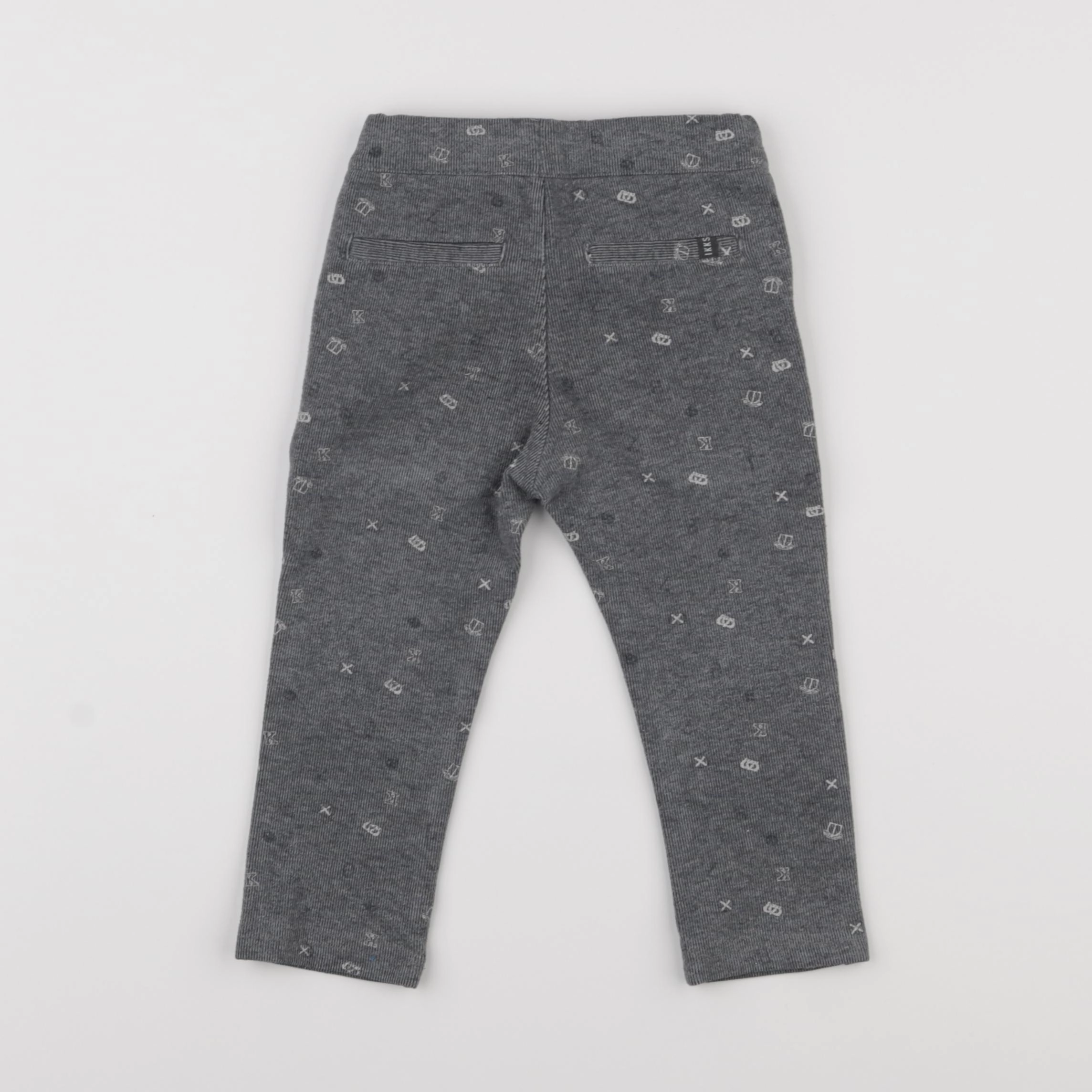 IKKS - pantalon gris - 18 mois