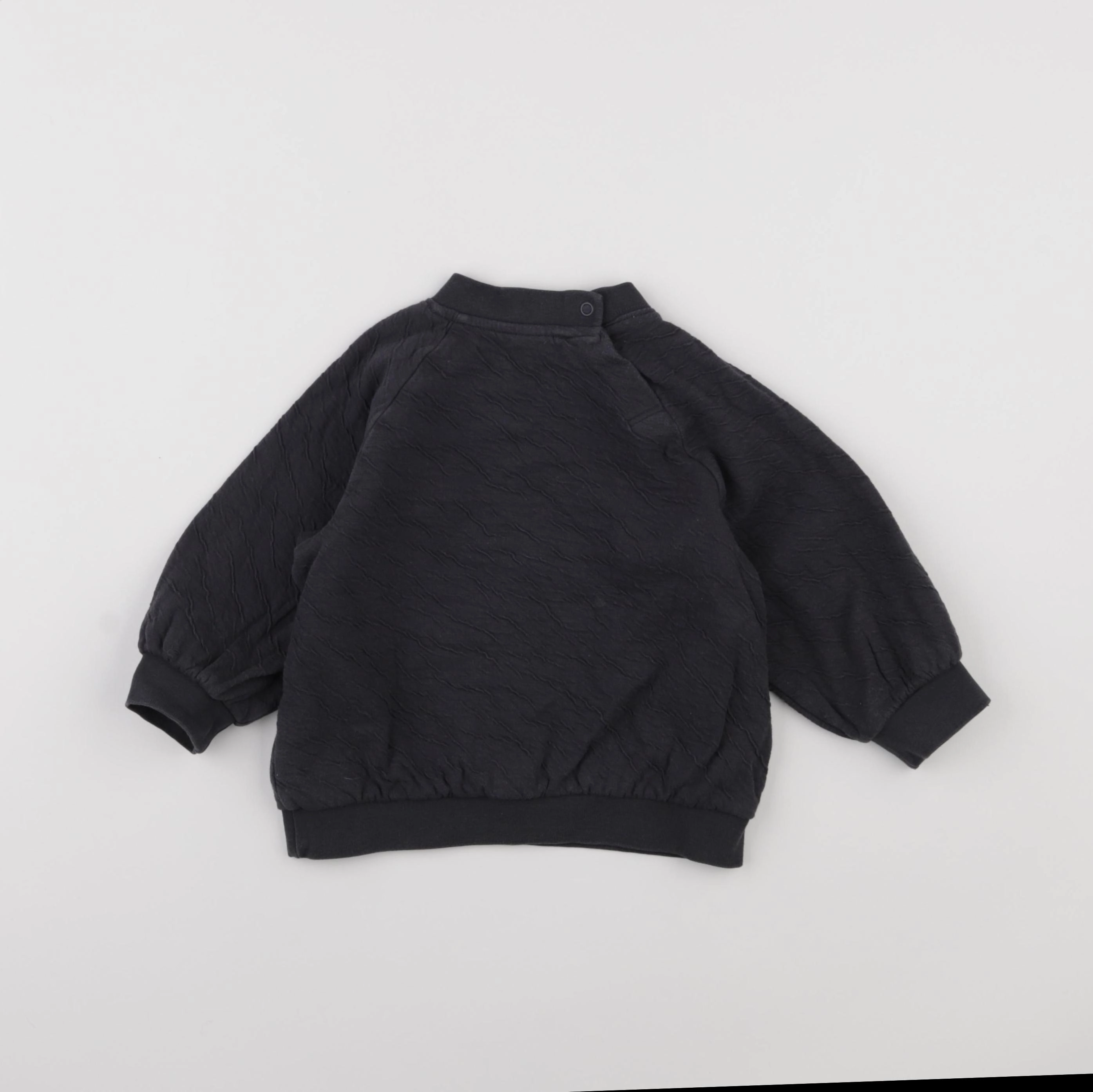 H&M - sweat gris - 12/18 mois