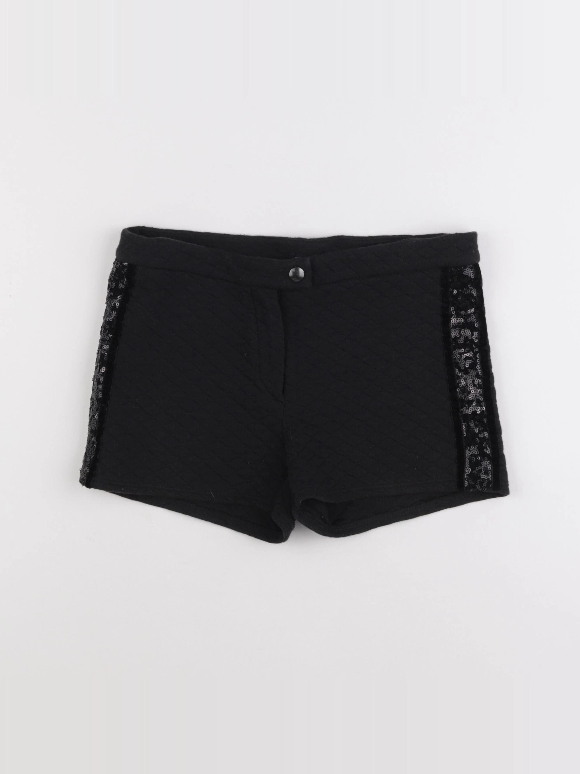 IKKS - short noir - 10 ans