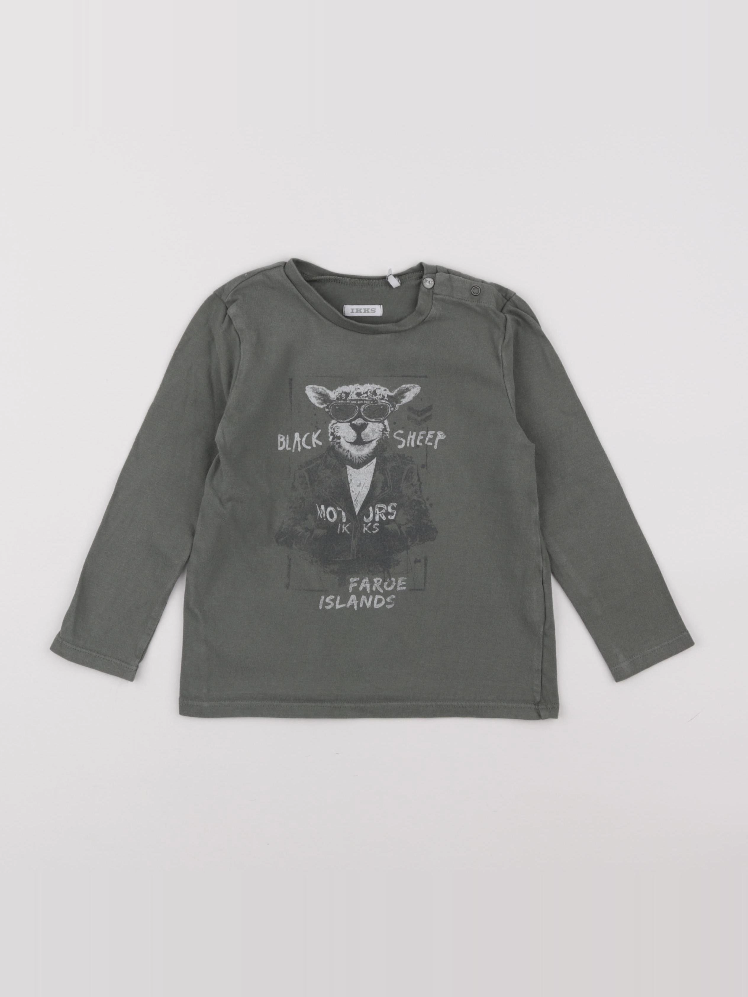 IKKS - tee-shirt vert - 3 ans