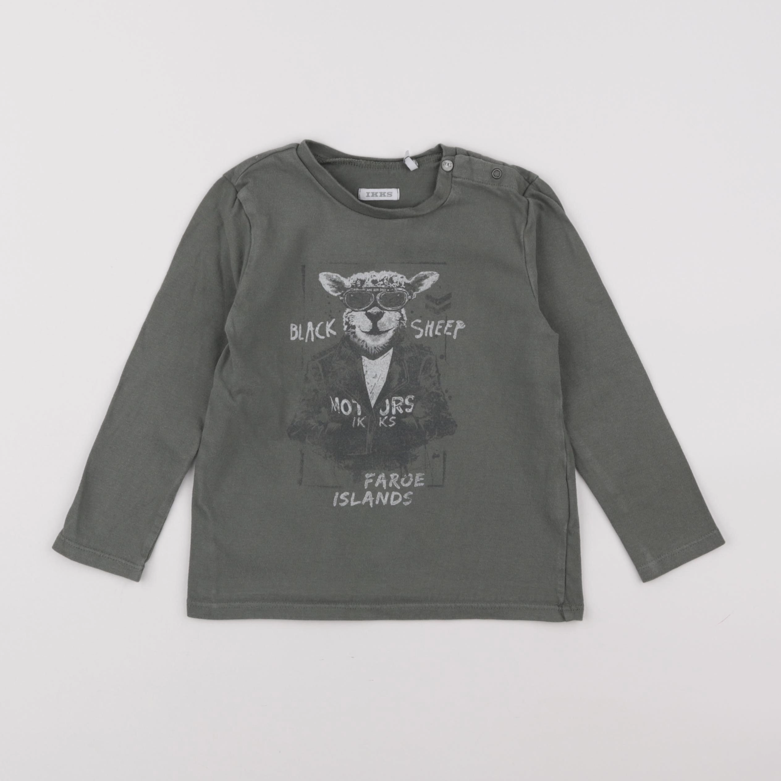 IKKS - tee-shirt vert - 3 ans