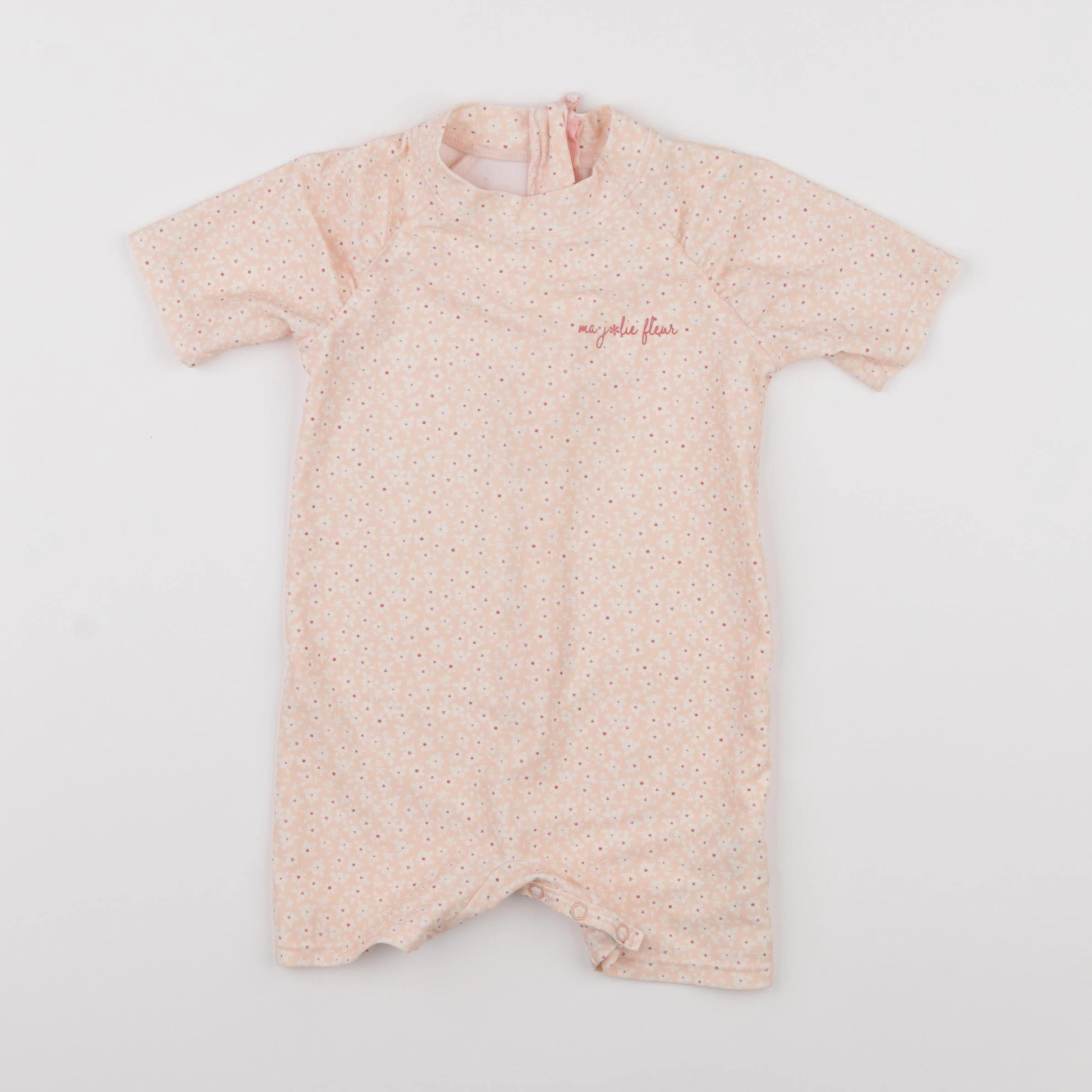 Vertbaudet - combi de bain rose - 3 ans