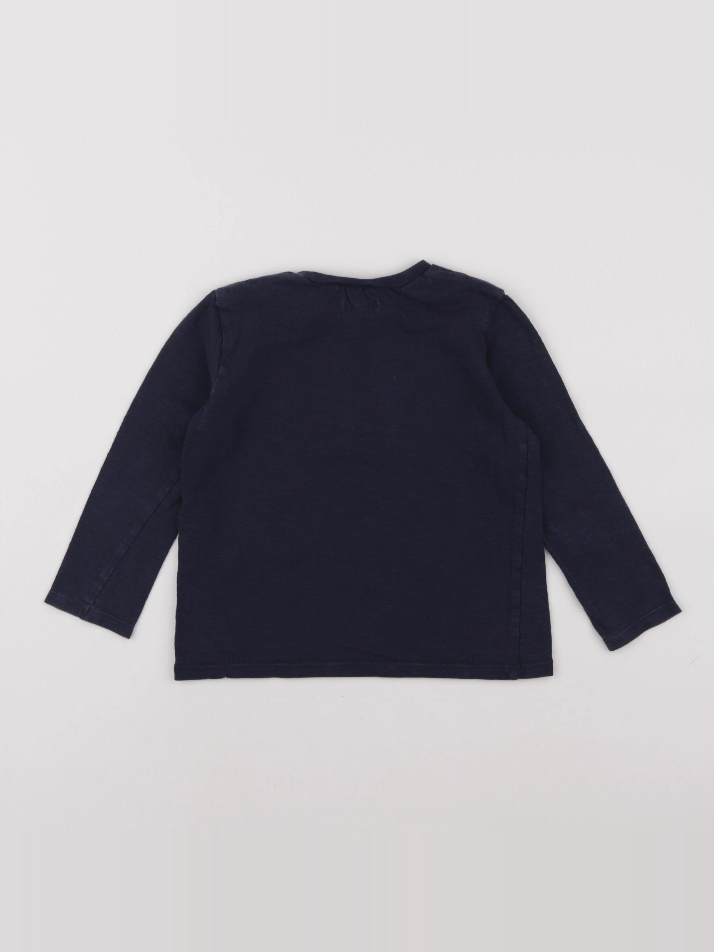 IKKS - tee-shirt bleu - 3 ans