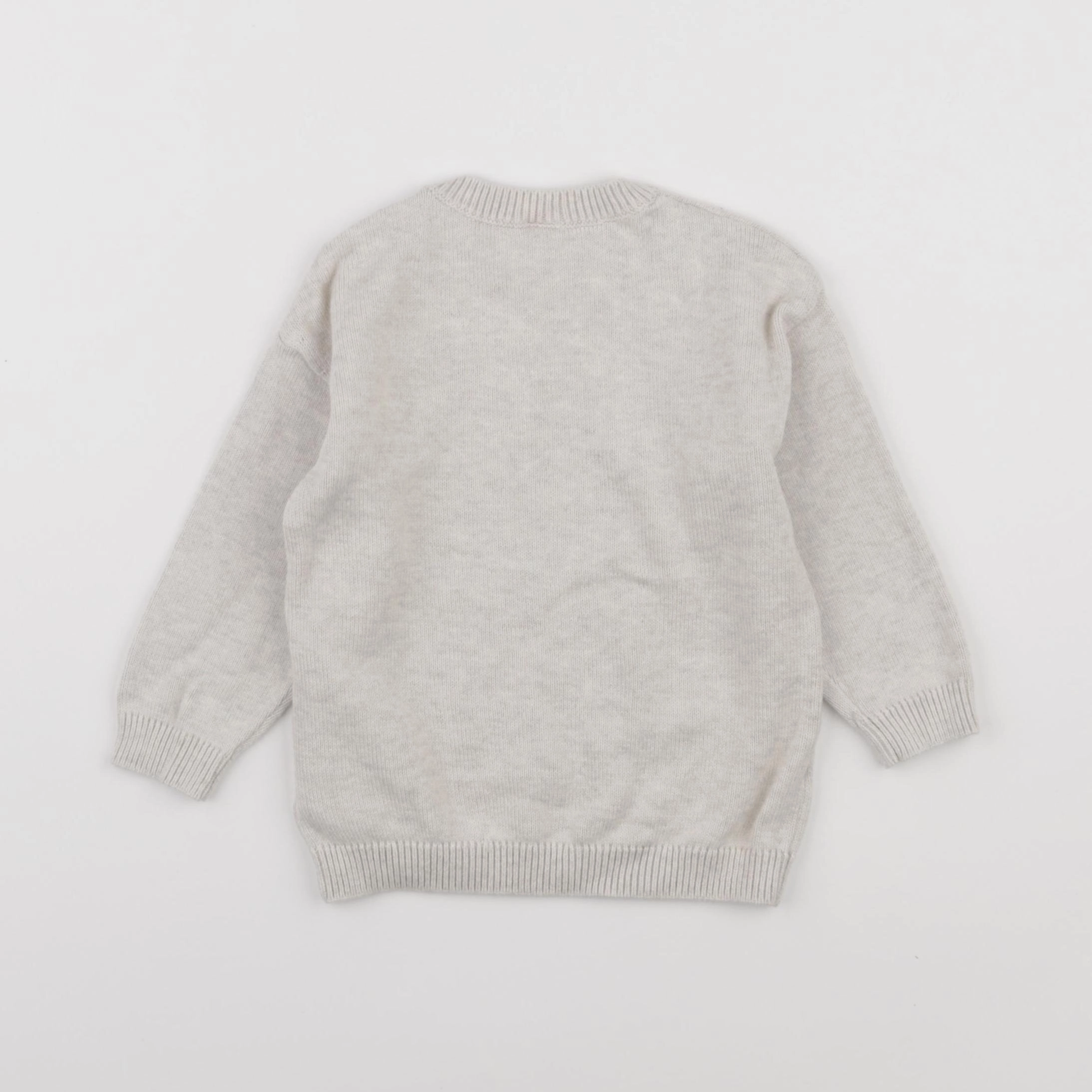 H&M - pull beige - 9/12 mois