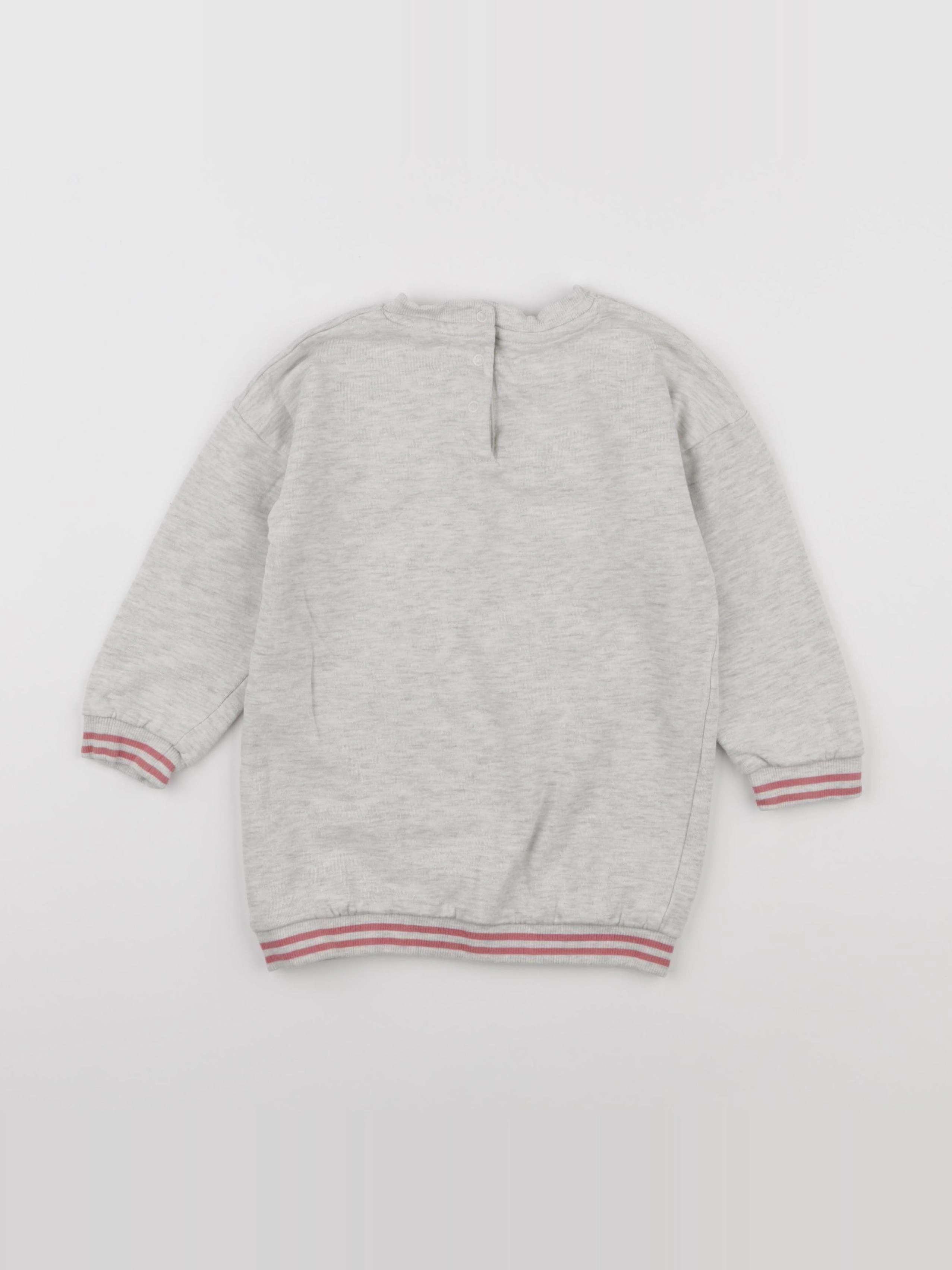 Vertbaudet - robe gris - 36 mois
