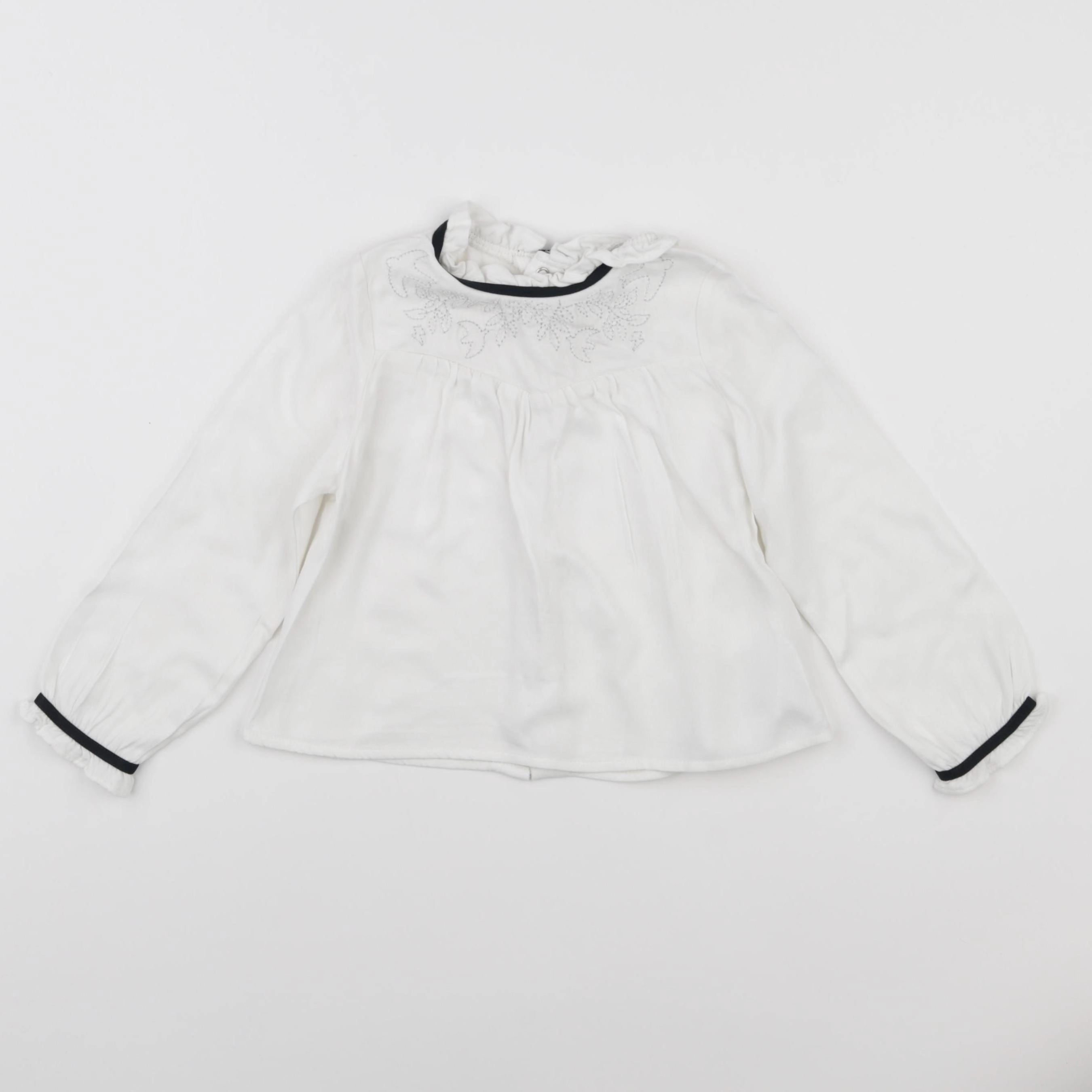 IKKS - blouse blanc - 3 ans