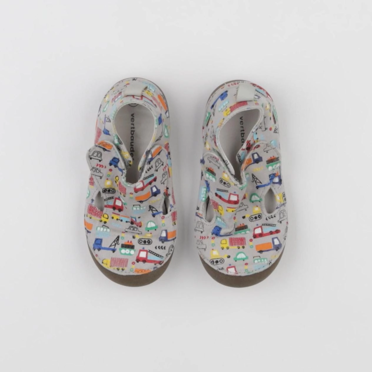 Vertbaudet - chaussons gris - pointure 26