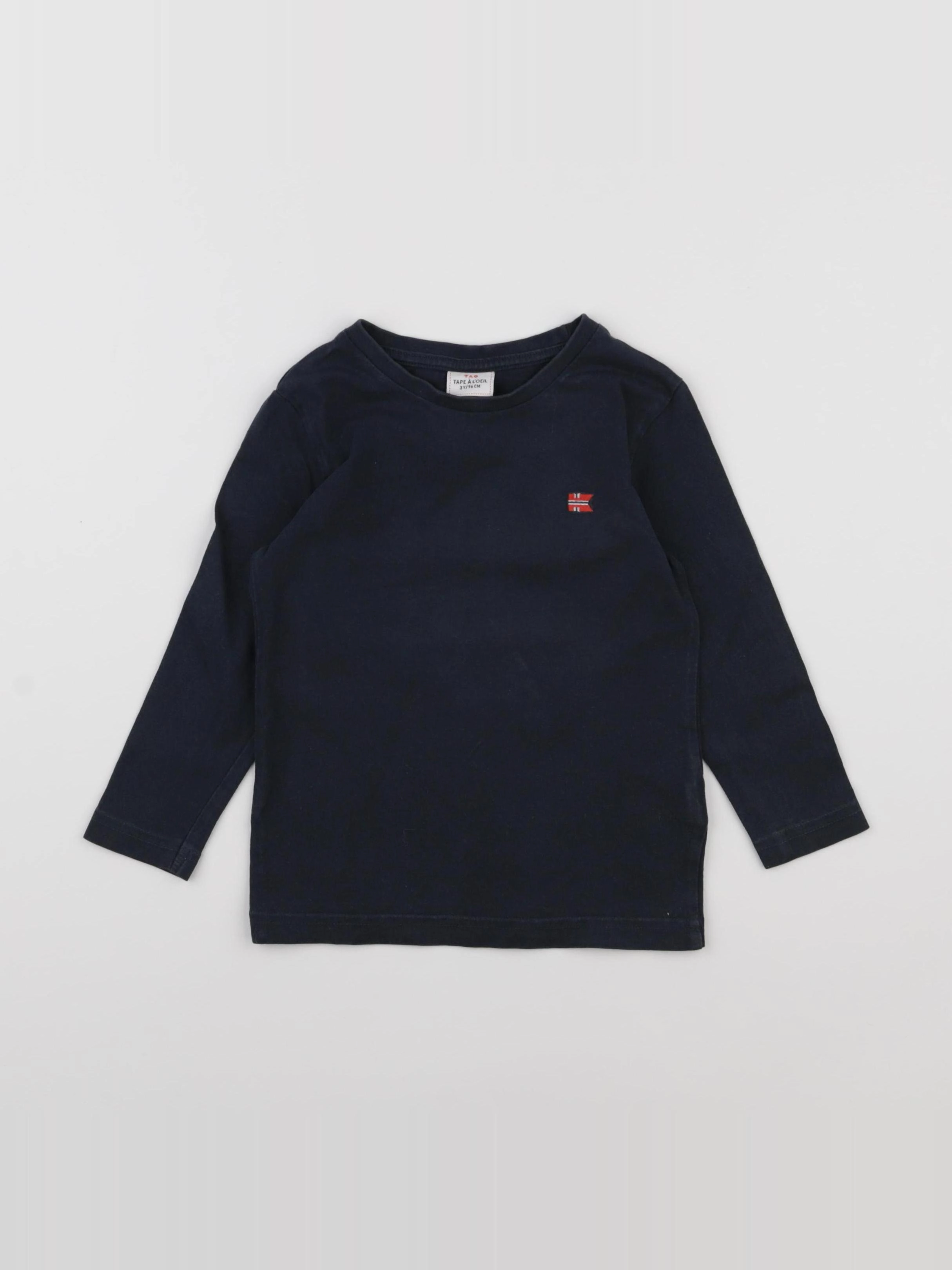 Tape à l'oeil - tee-shirt bleu - 3 ans