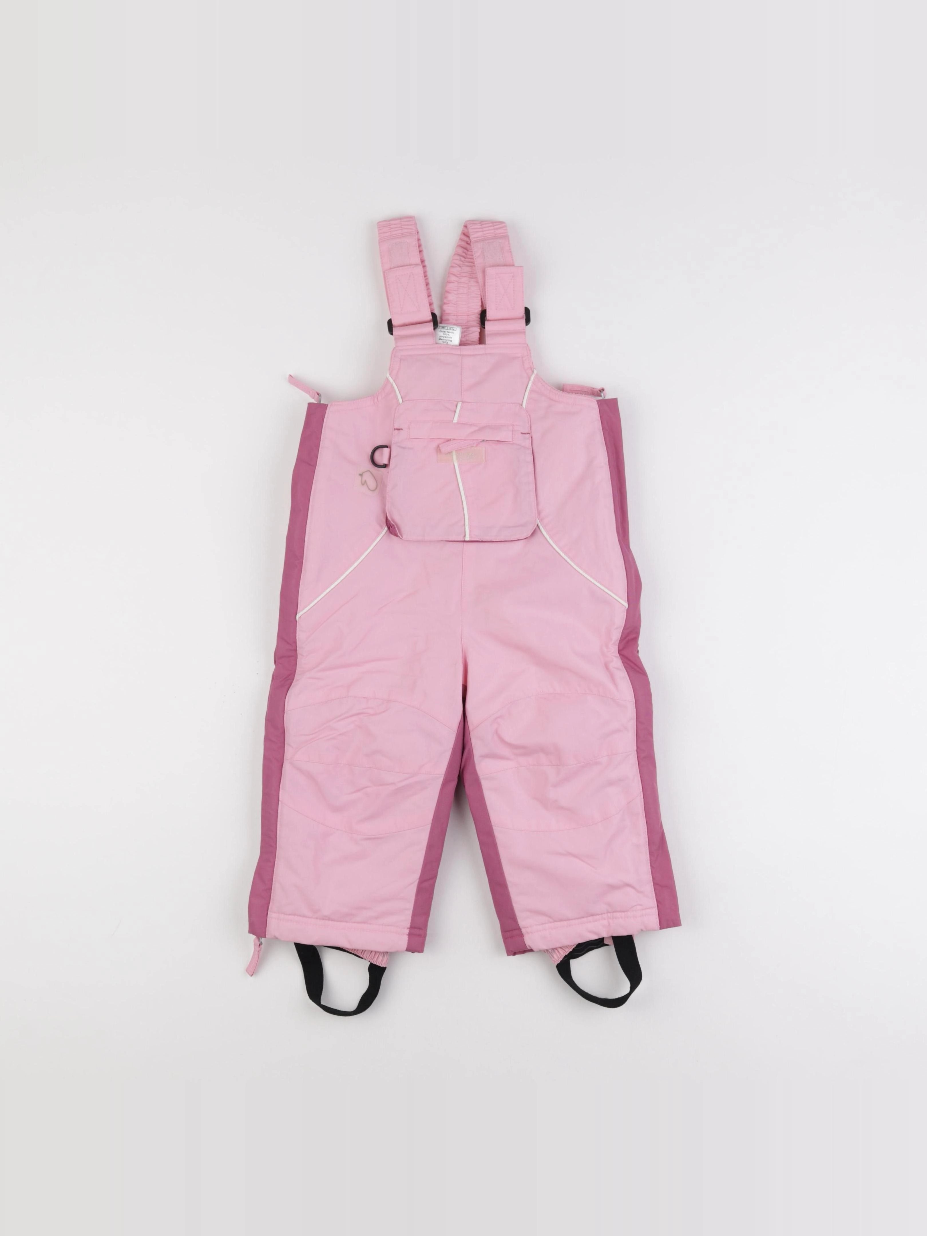 Decathlon ski - pantalon de ski rose - 18 mois