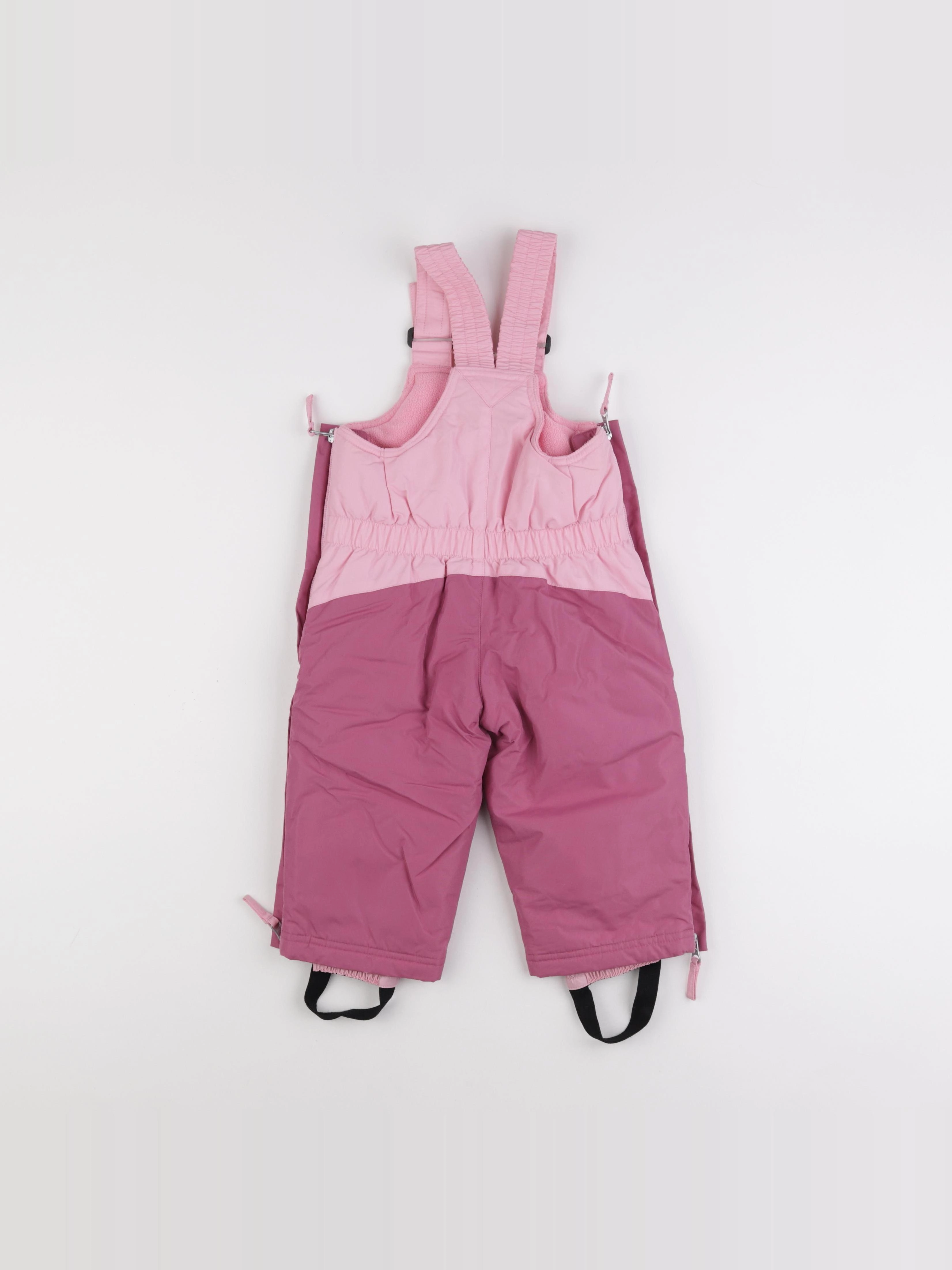 Decathlon ski - pantalon de ski rose - 18 mois