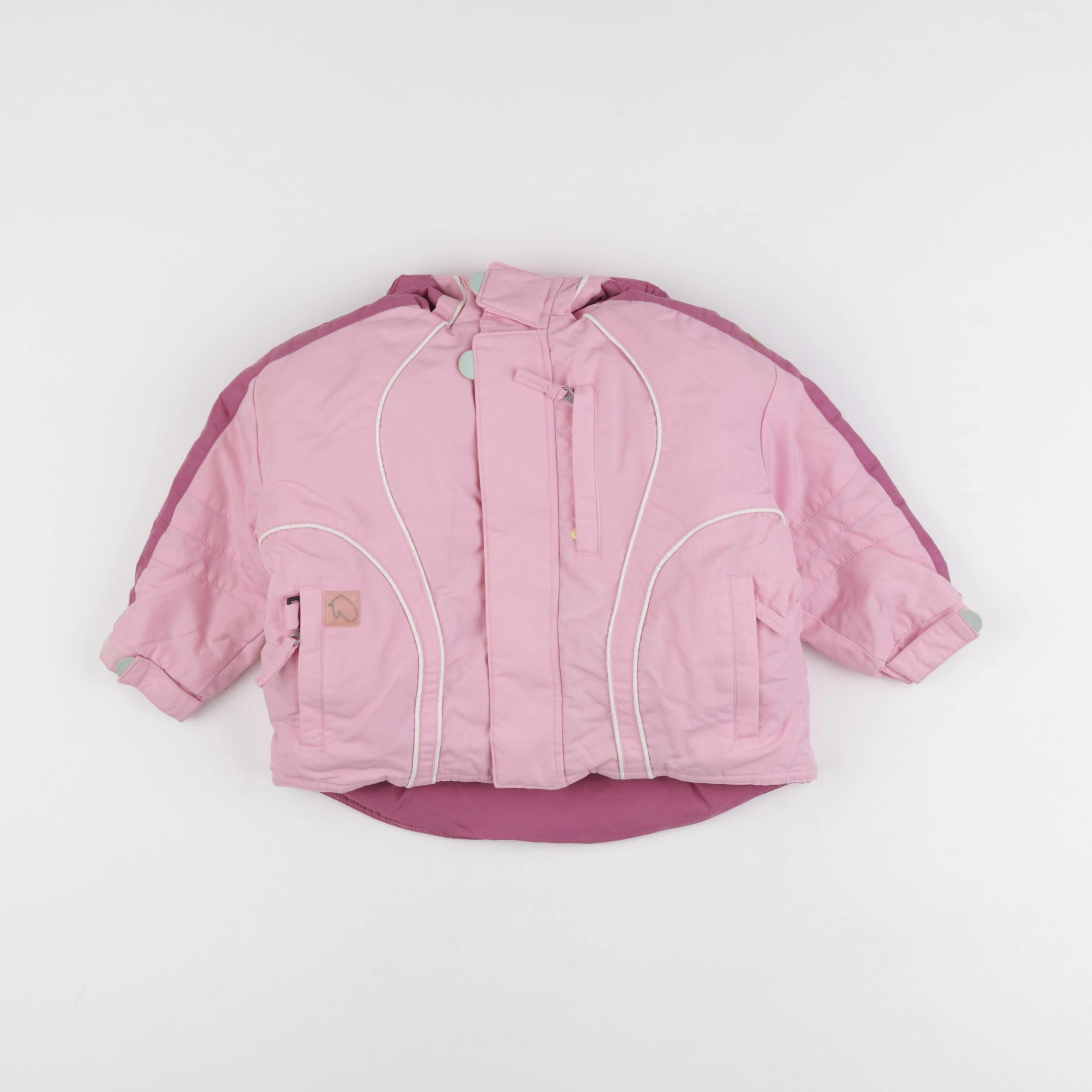 Decathlon ski - manteau de ski rose - 18 mois
