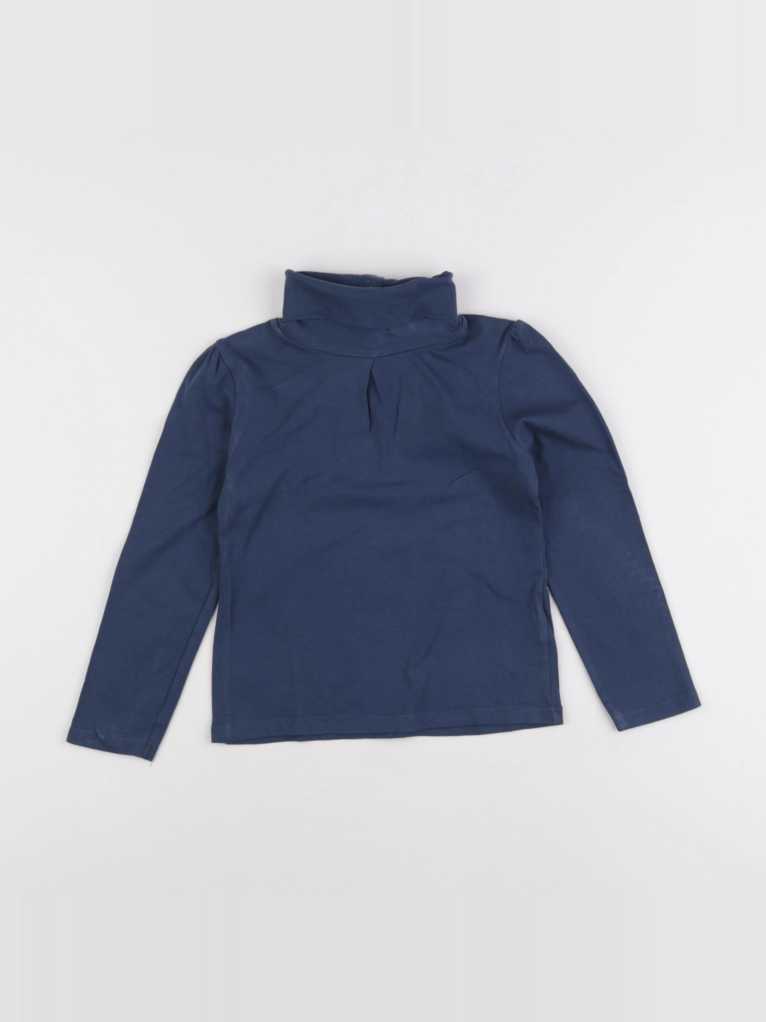 Vertbaudet - sous-pull bleu - 5 ans