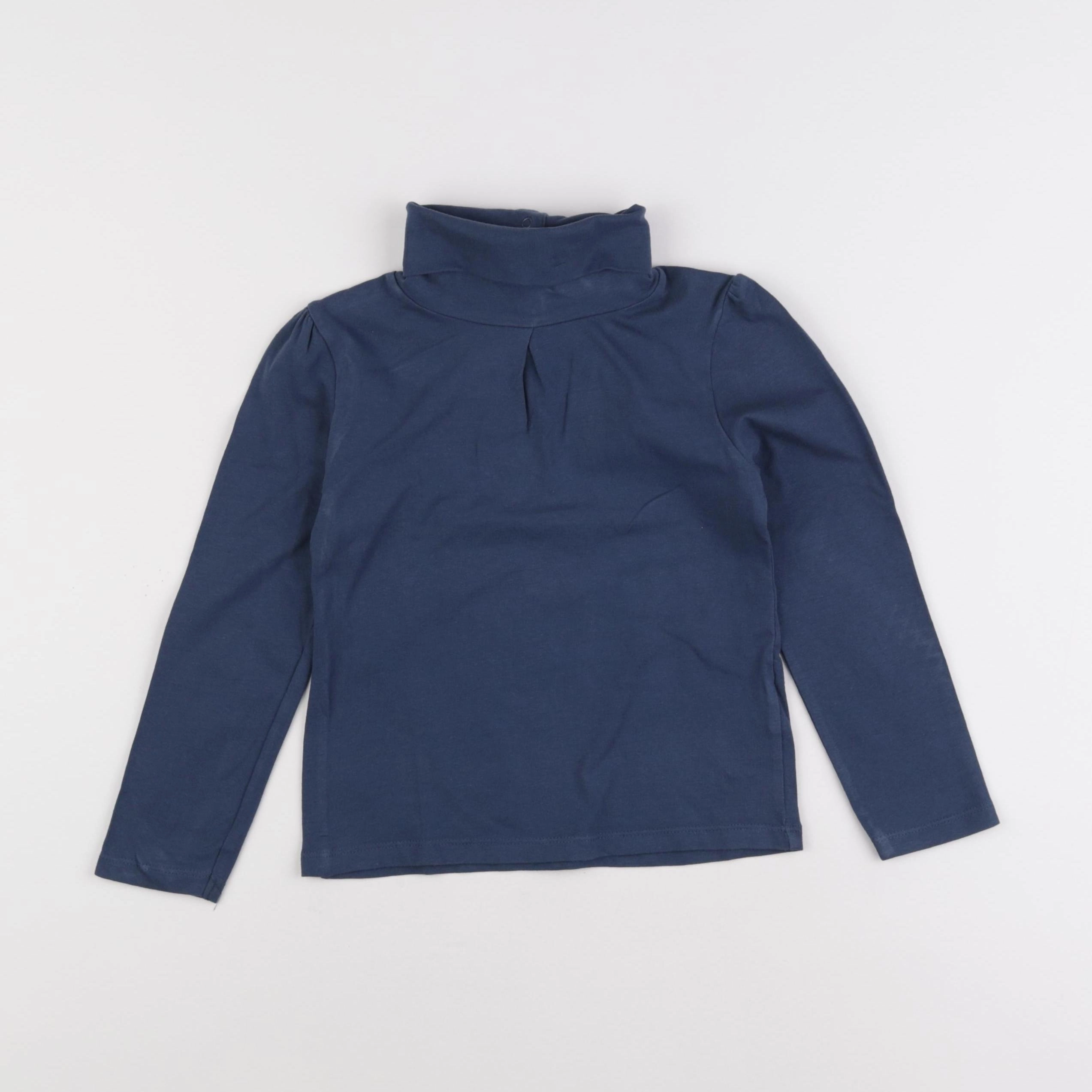 Vertbaudet - sous-pull bleu - 5 ans