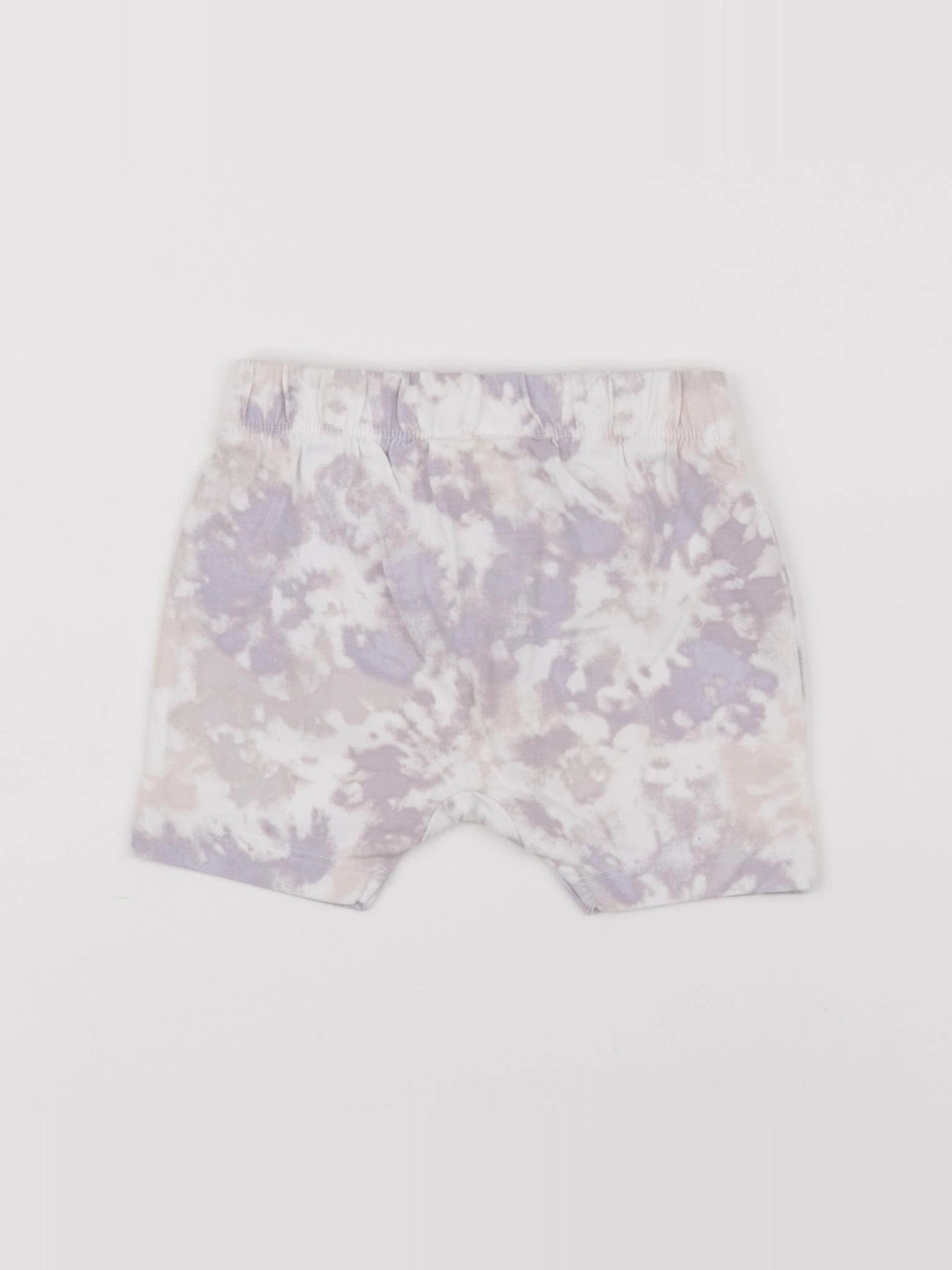 H&M - short violet - 2/4 mois
