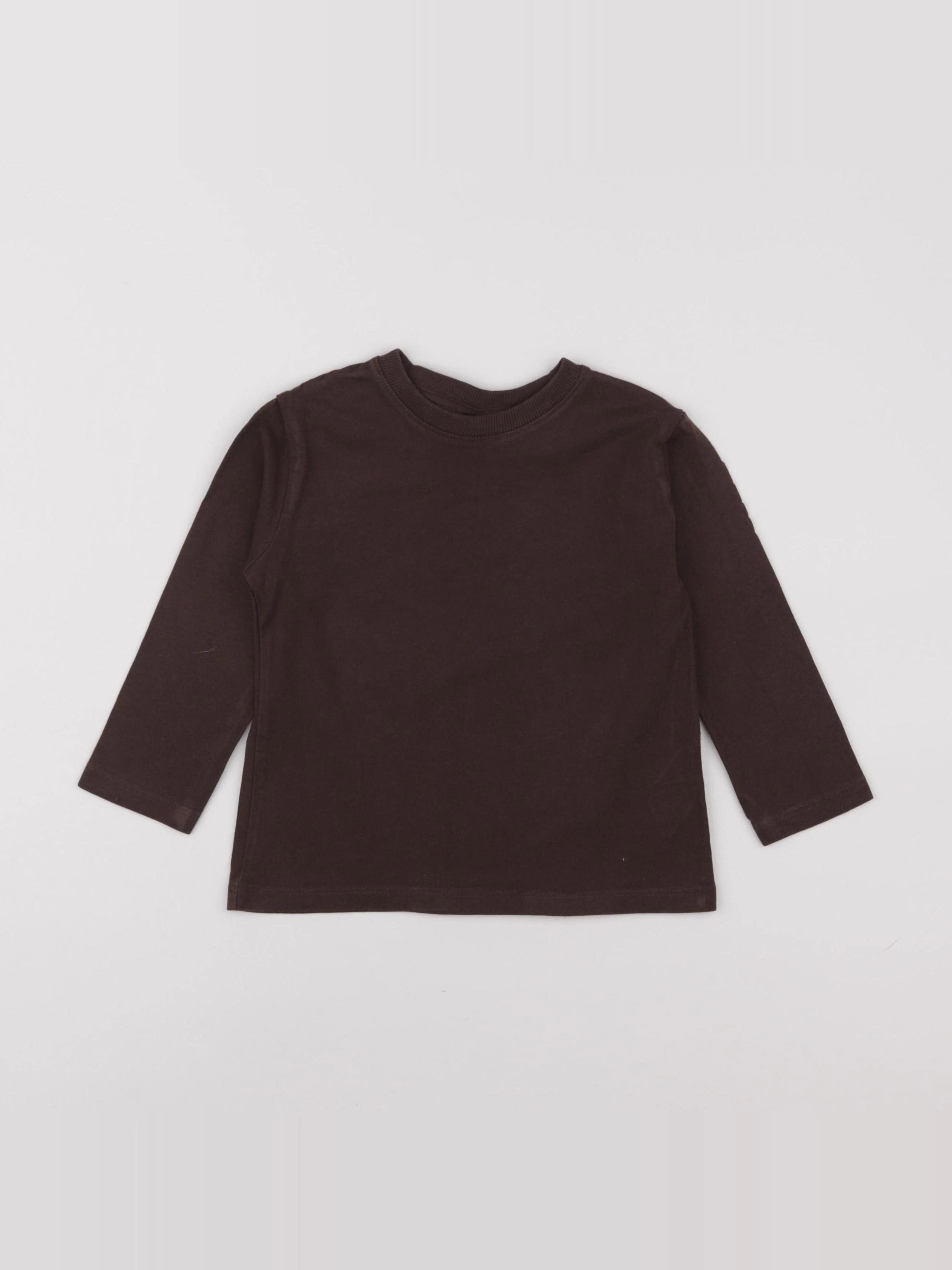 Zara - tee-shirt marron - 18/24 mois