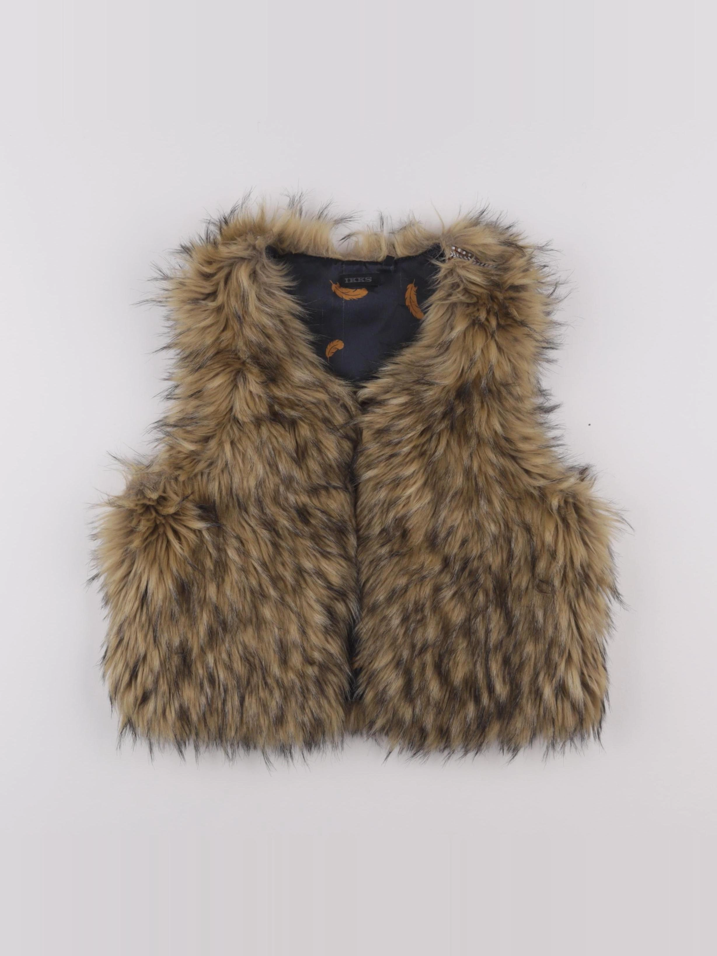 IKKS - gilet marron - 10 ans