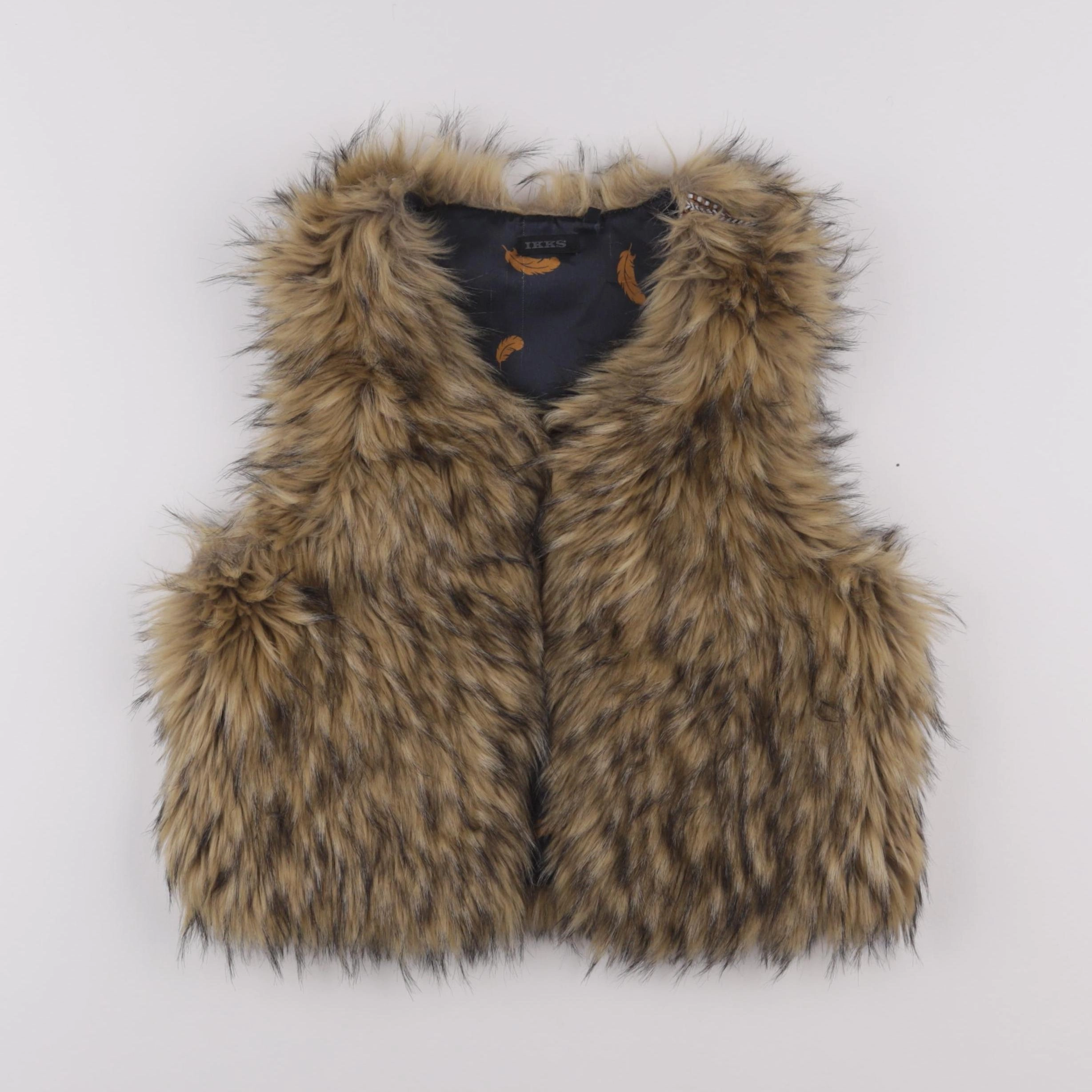 IKKS - gilet marron - 10 ans