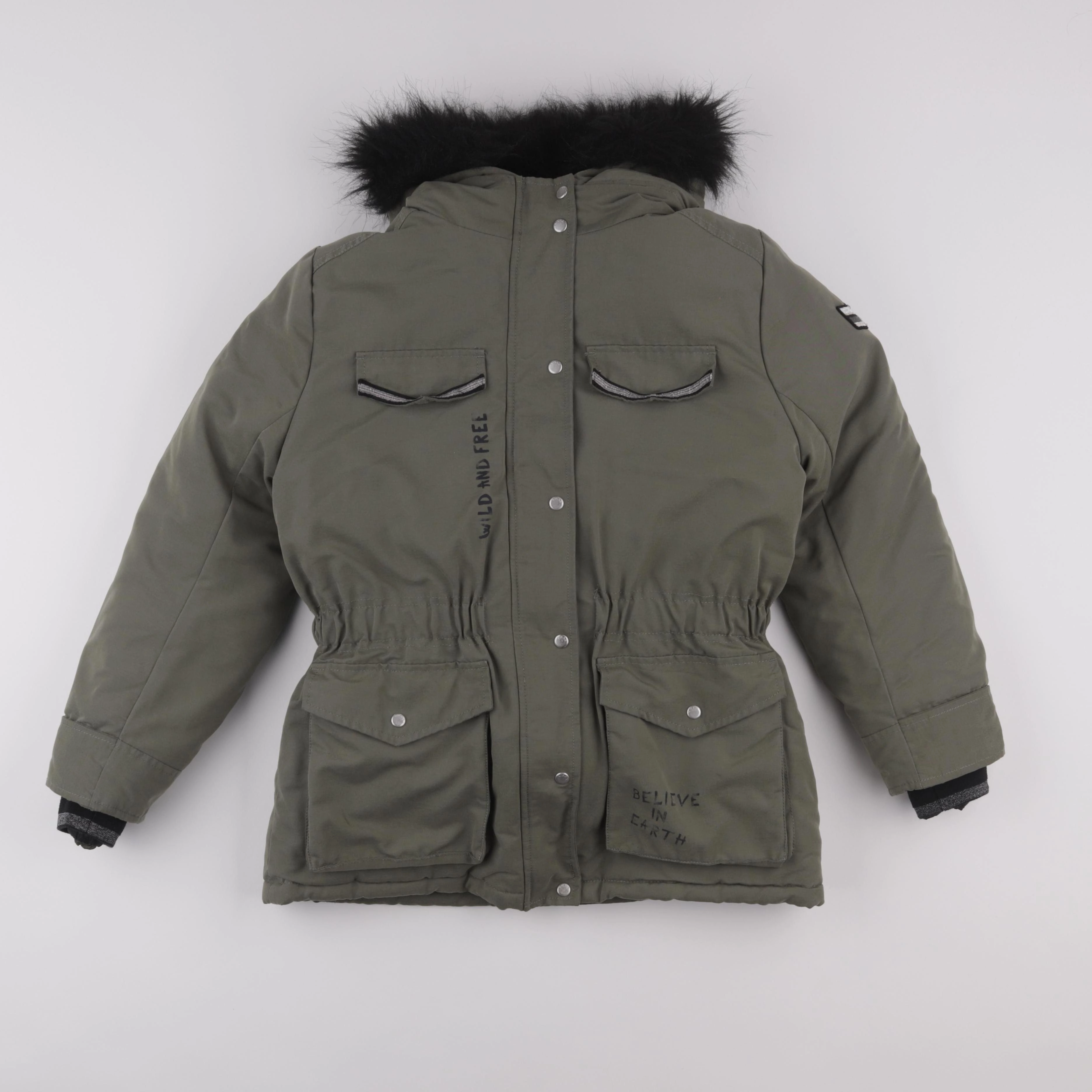 IKKS - parka vert - 12 ans