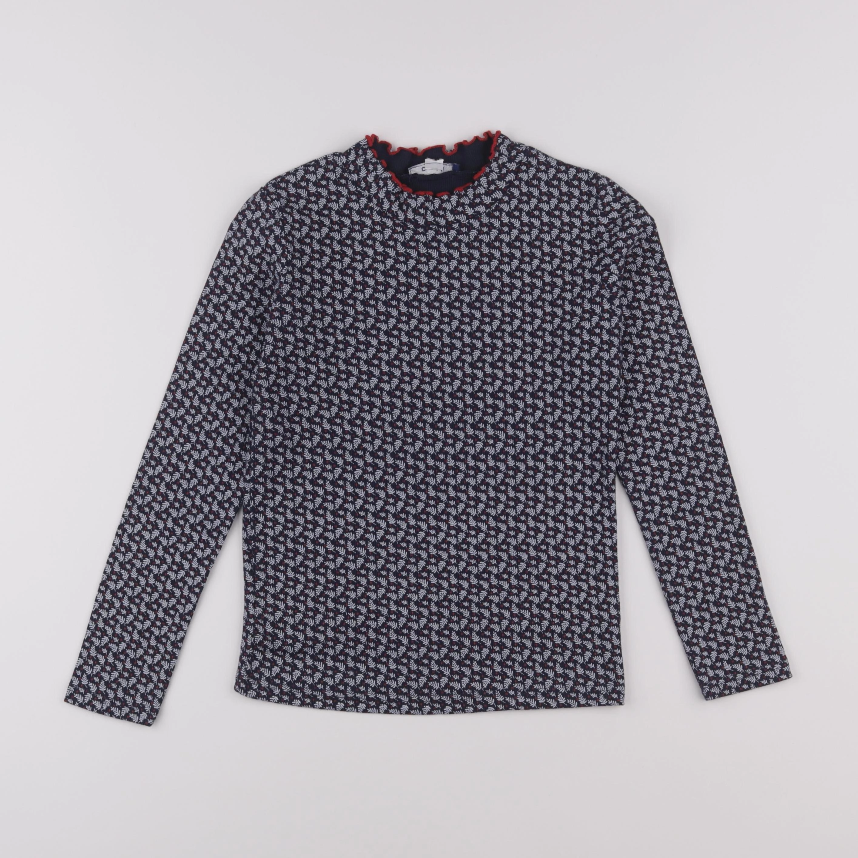 Okaidi - tee-shirt bleu - 8 ans
