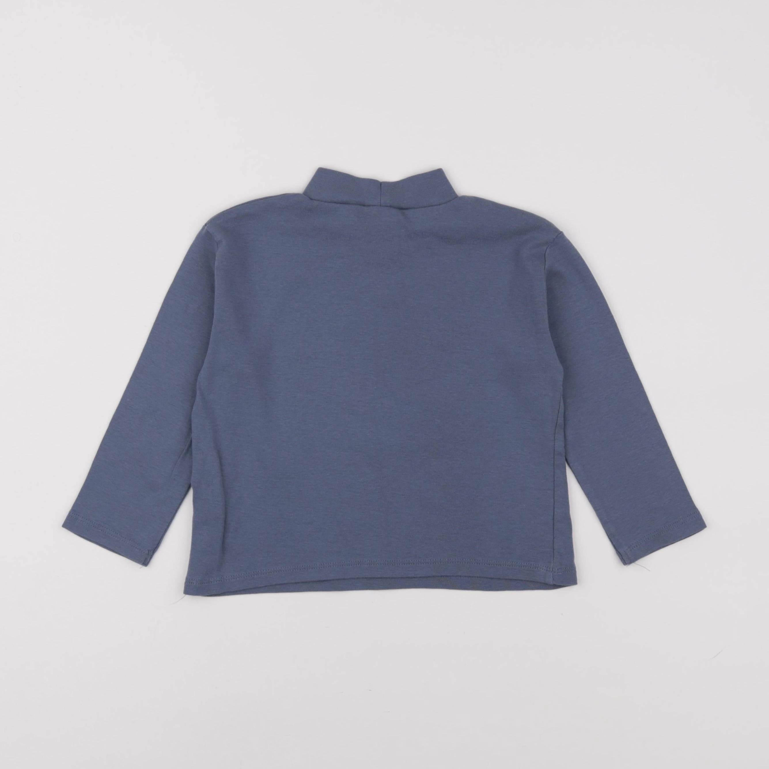 Zara - sous-pull bleu - 18/24 mois