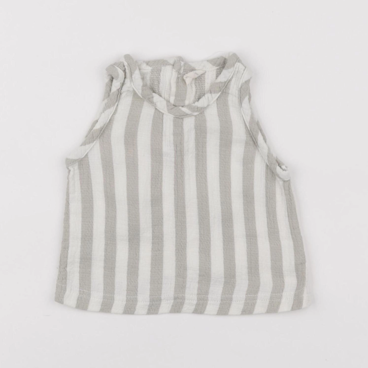Quincy Mae - blouse beige - 0/3 mois