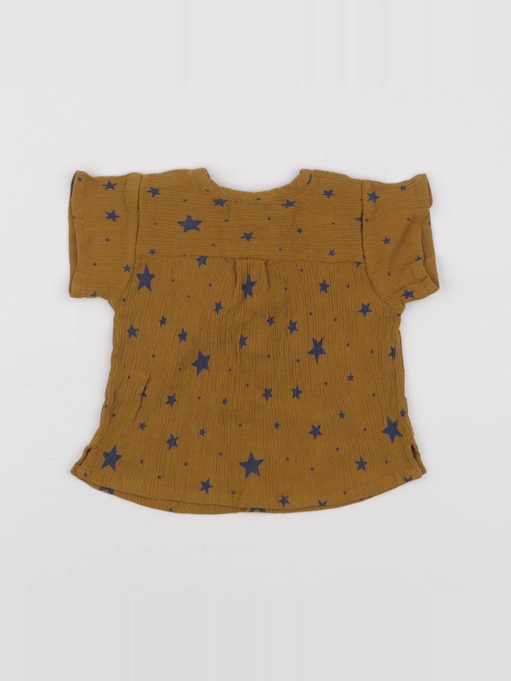 Louis Louise - chemise marron - 3 ans