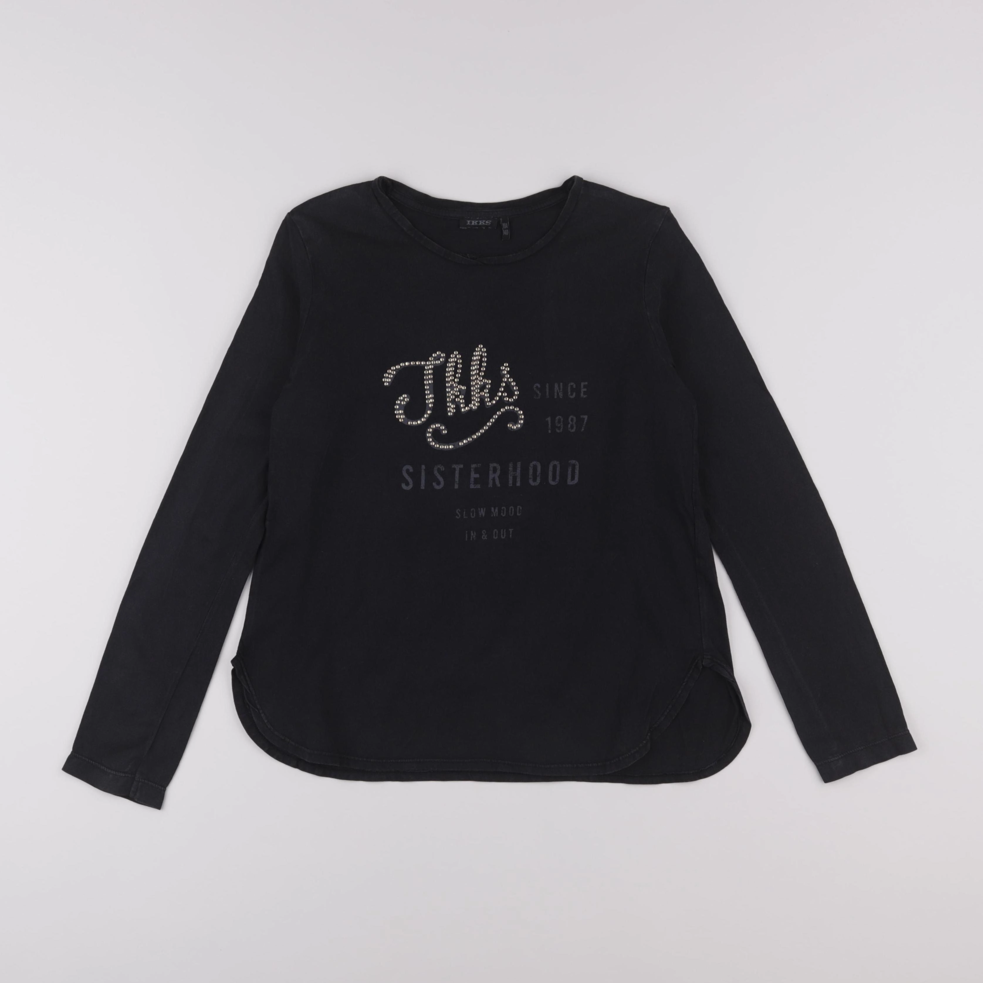 IKKS - tee-shirt noir - 10 ans