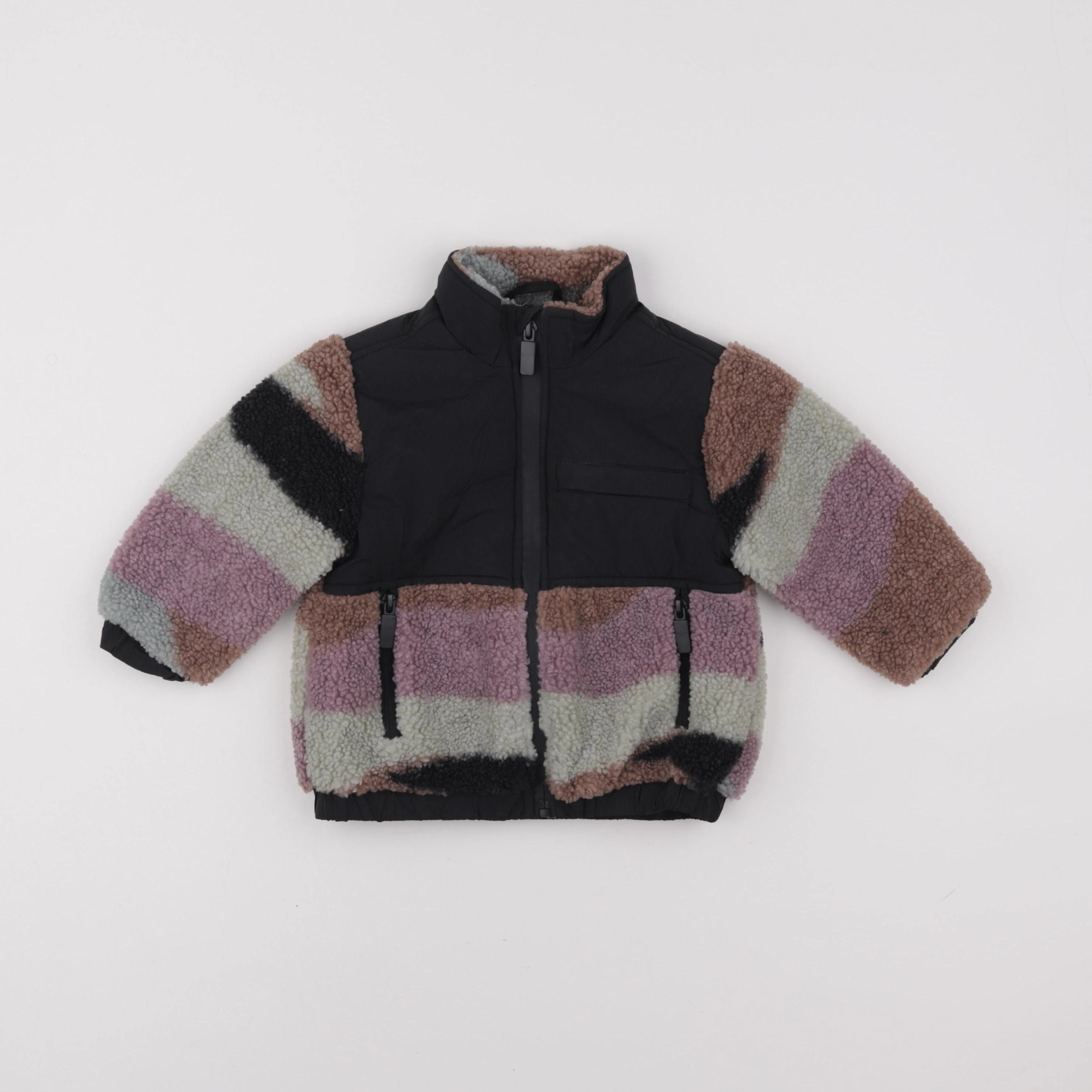 Zara - veste noir - 9/12 mois