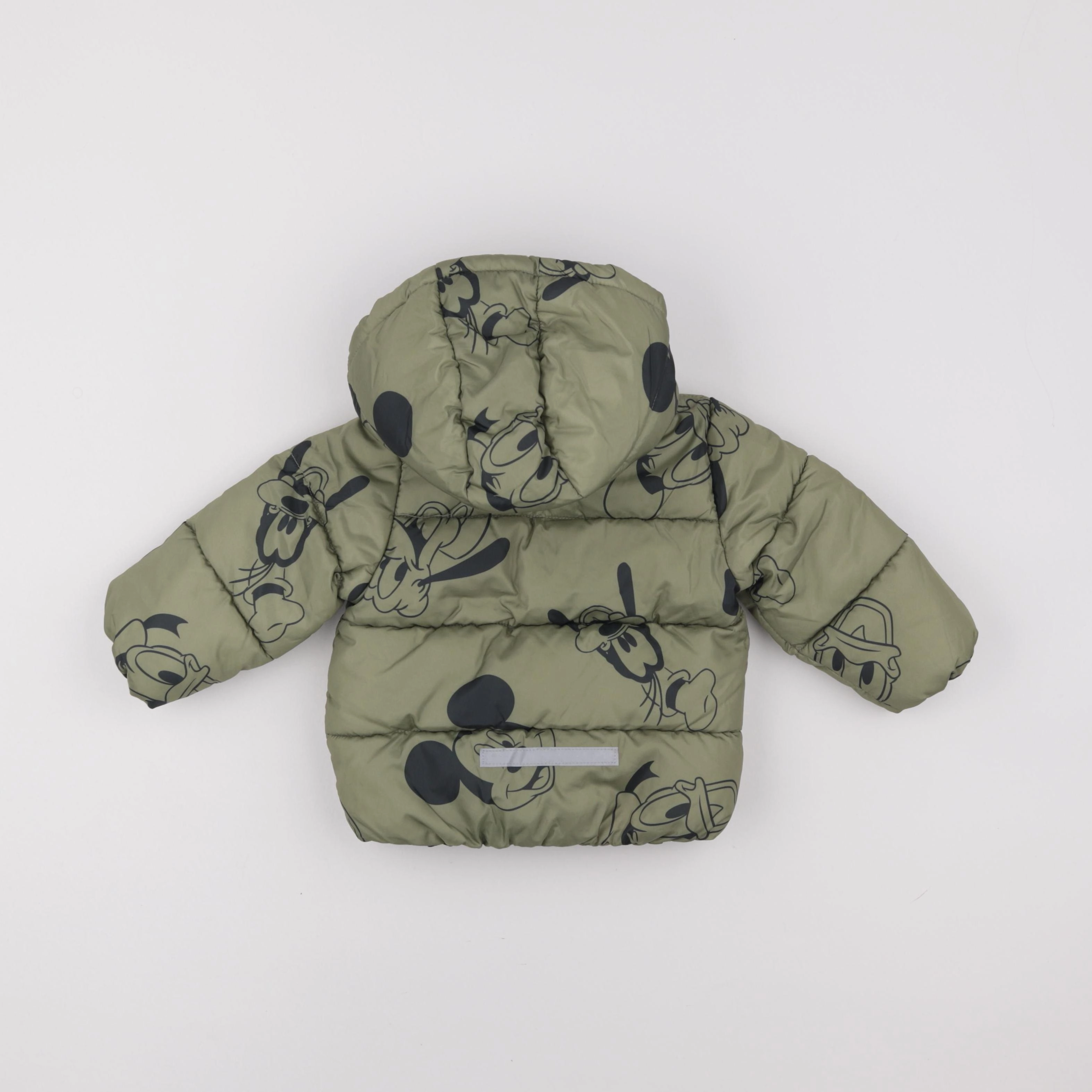H&M - doudoune vert - 6/9 mois