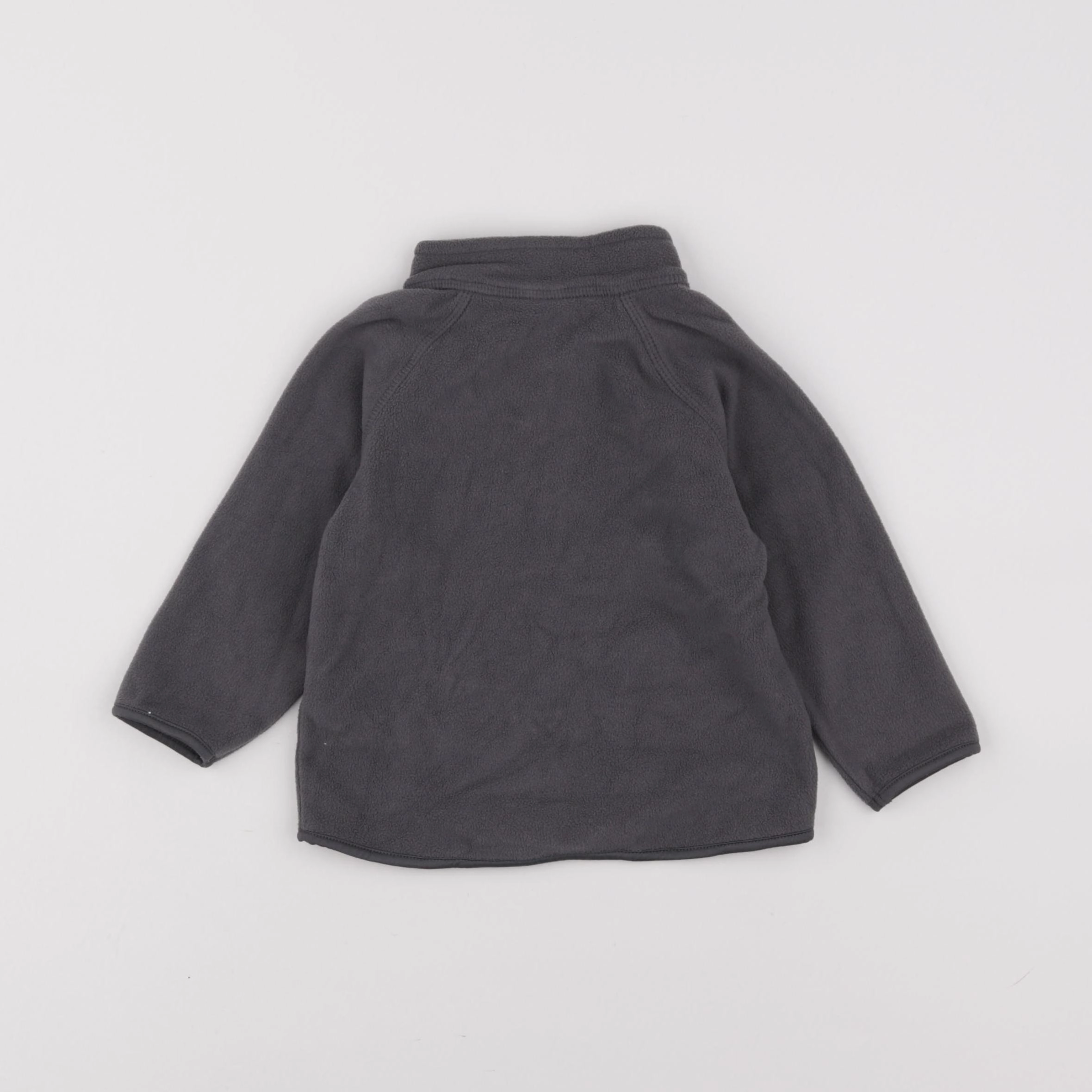 H&M - polaire gris - 6/9 mois